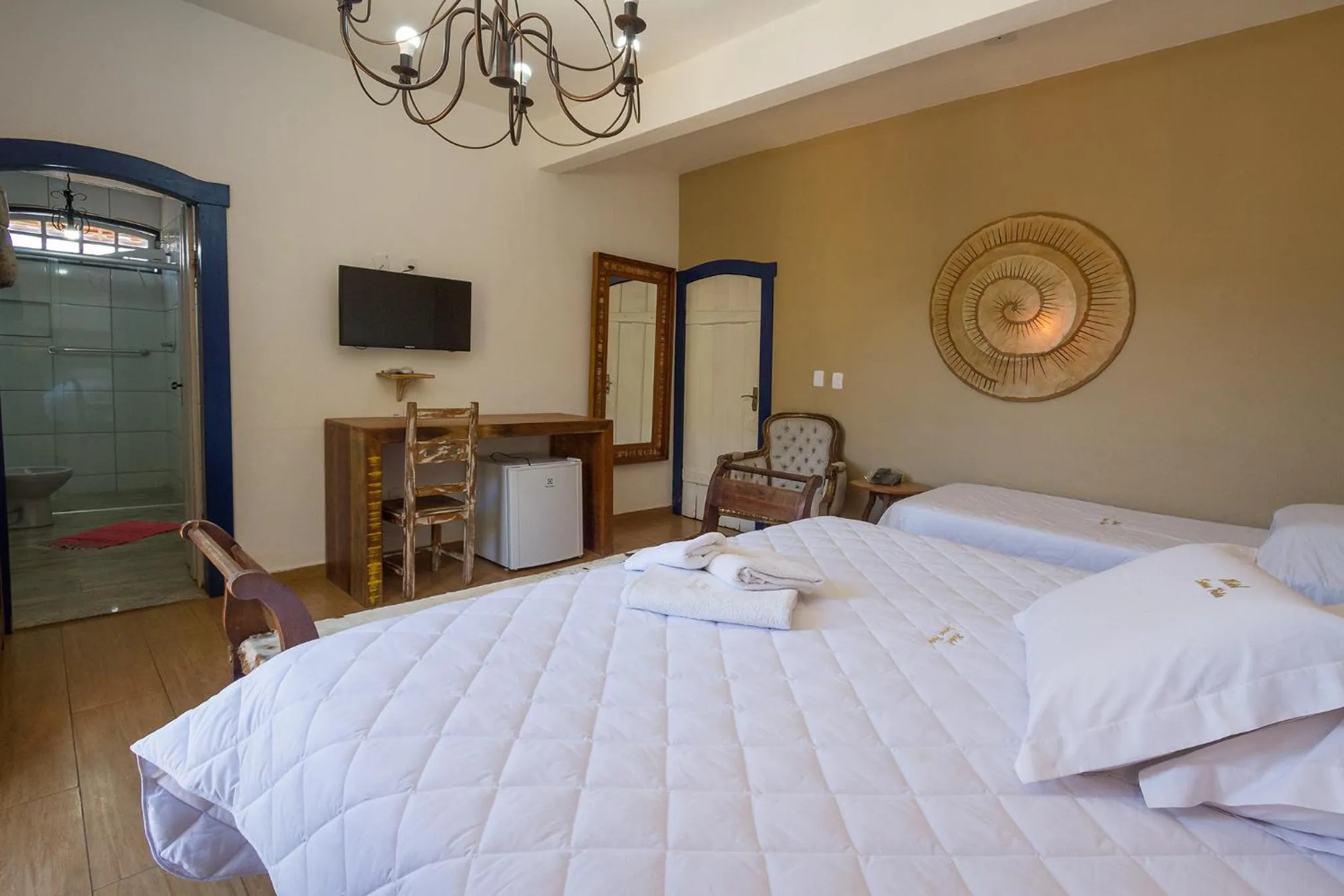 Bed in Hotel Serra Vista