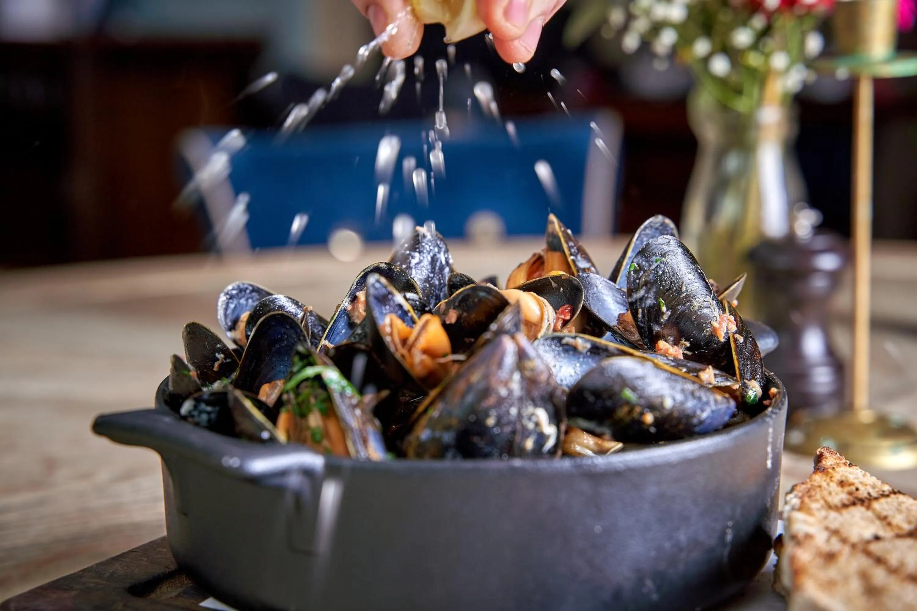 Food close-up in The Methuen Arms