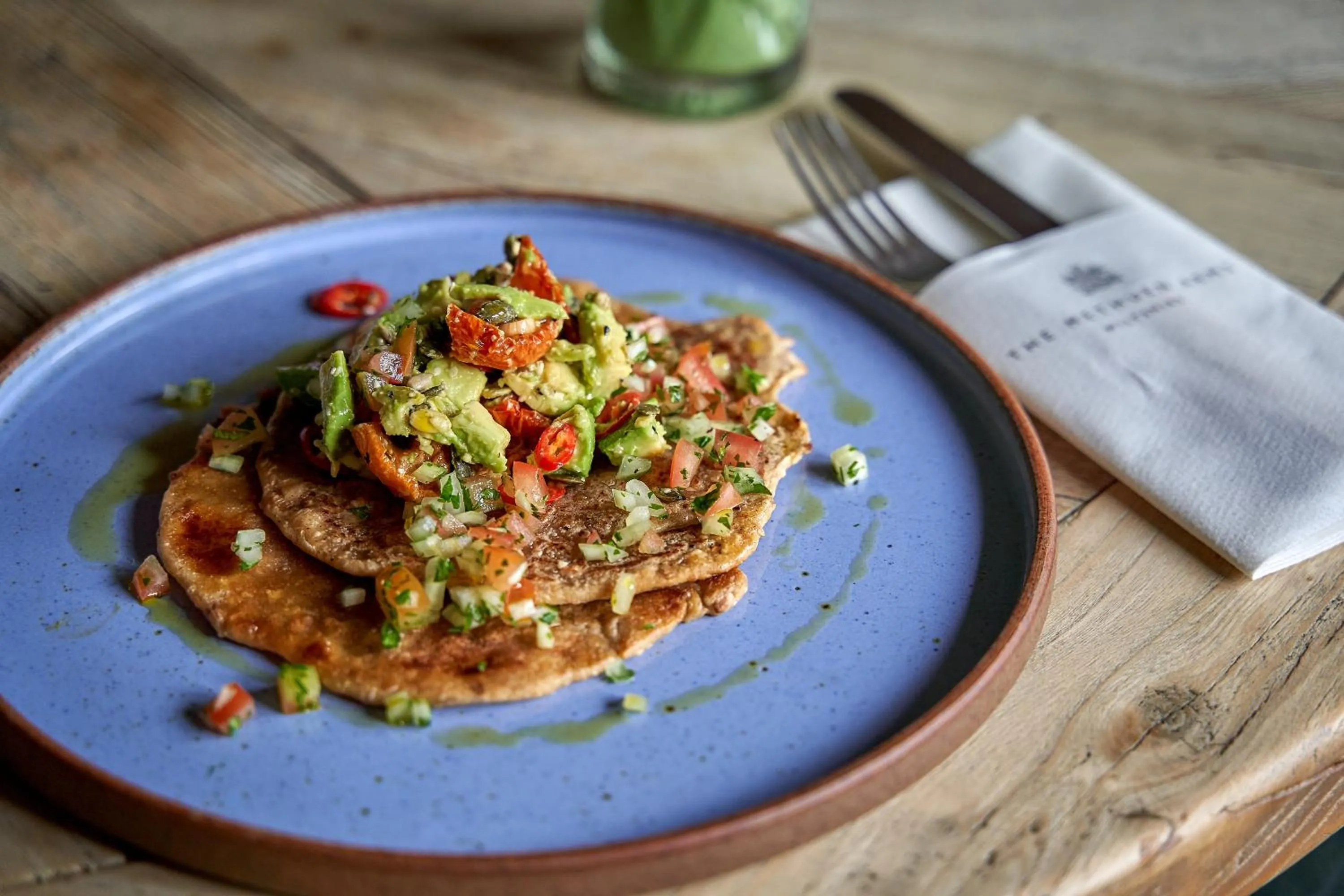 Food close-up in The Methuen Arms