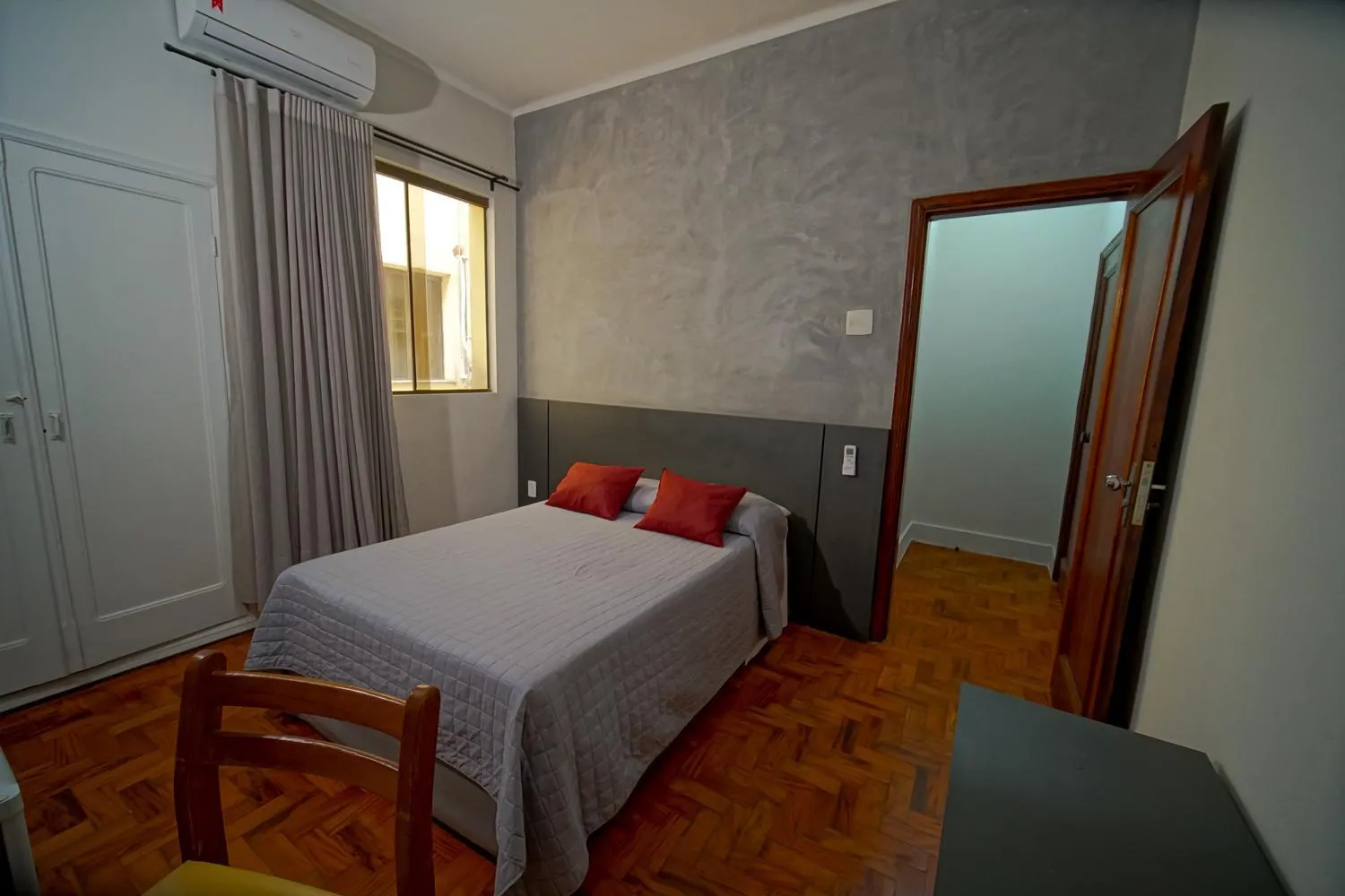 Bedroom, Bed in Hotel Euro Suite Poços de Caldas By Nacional Inn