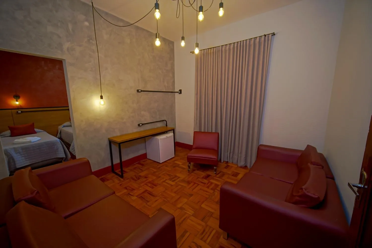 Bedroom in Hotel Euro Suite Poços de Caldas By Nacional Inn