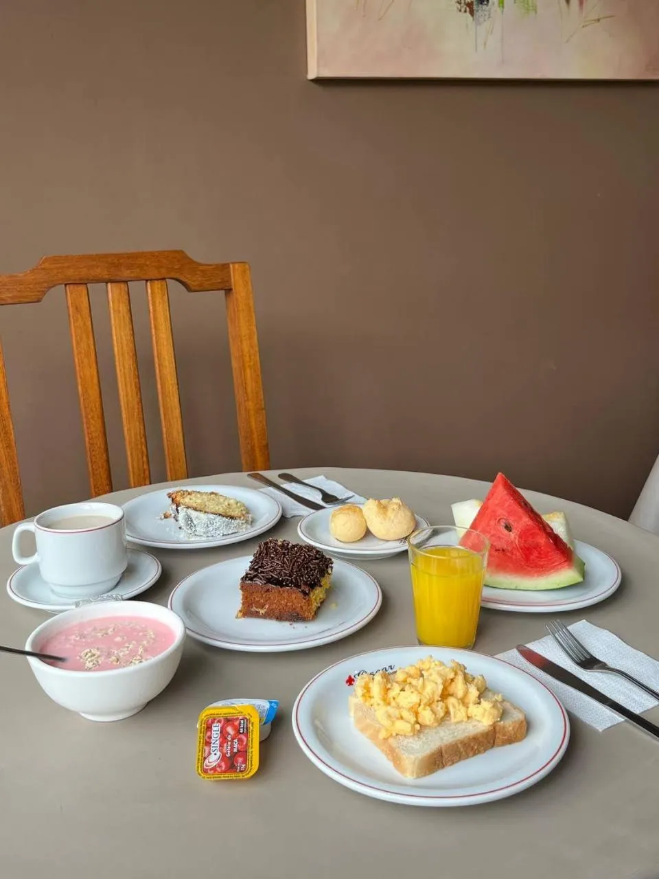 Breakfast in Oscar Palace Hotel - Centro de Tubarão