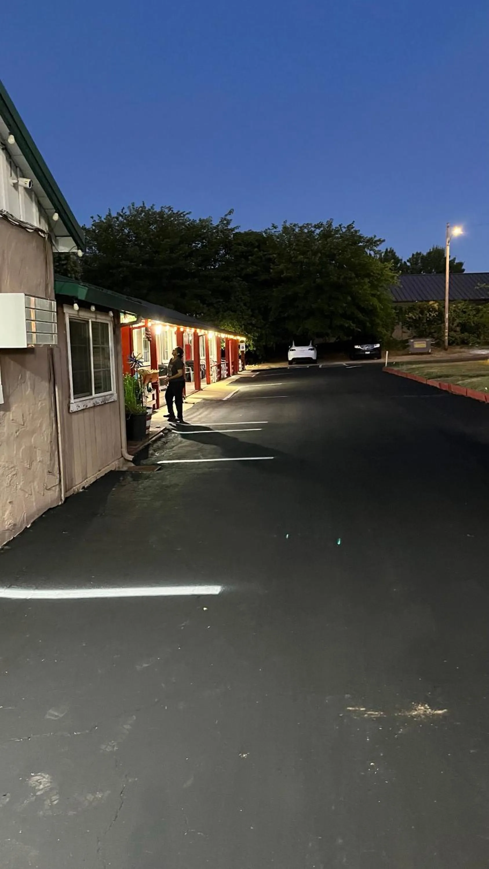 Property building in Jumping Frog Motel