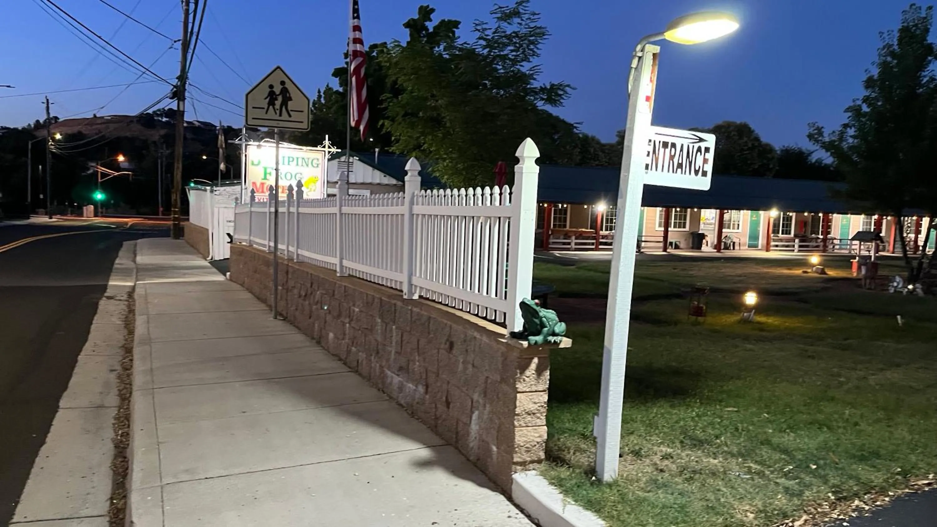 Property building in Jumping Frog Motel