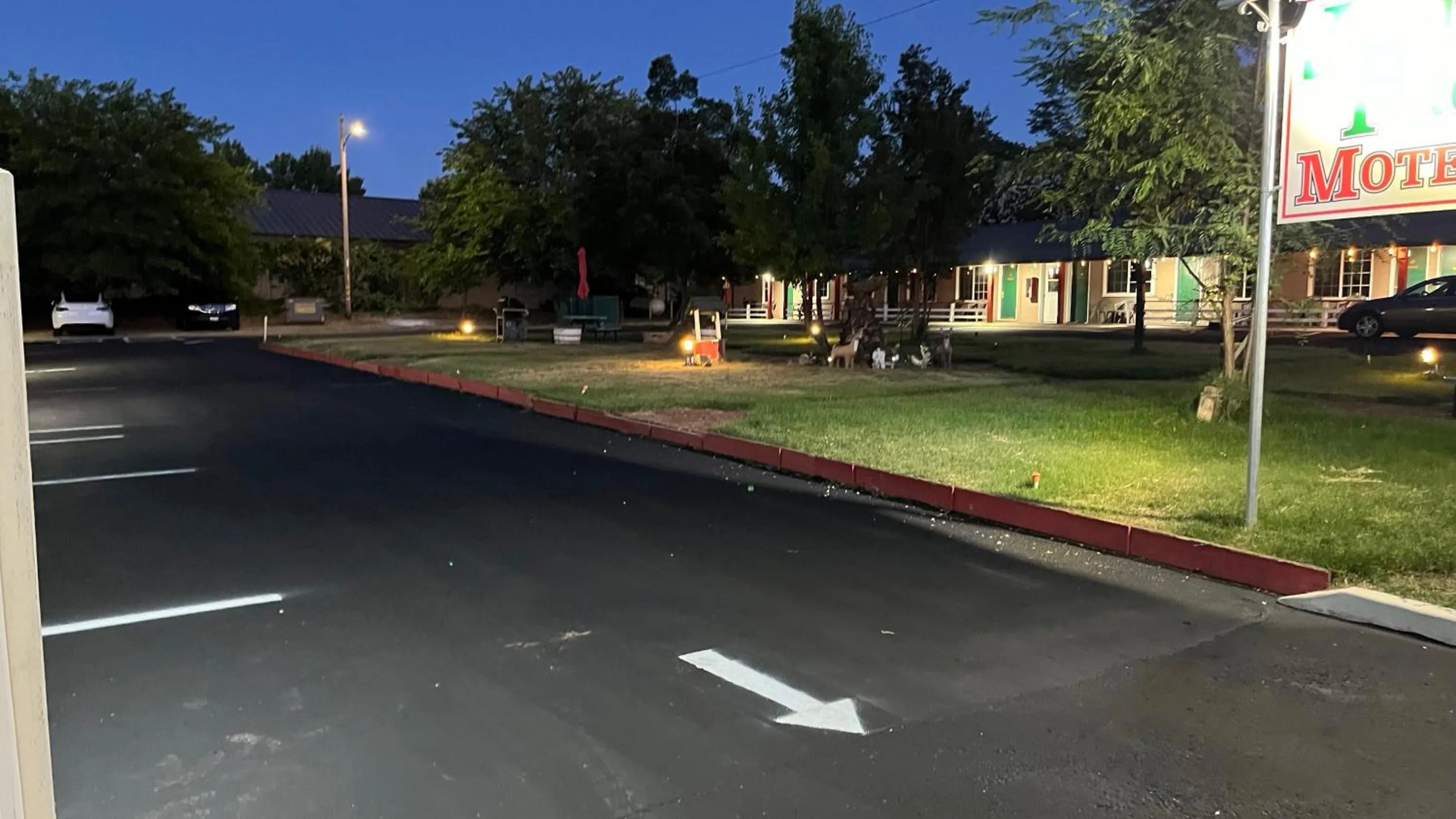 Property building in Jumping Frog Motel