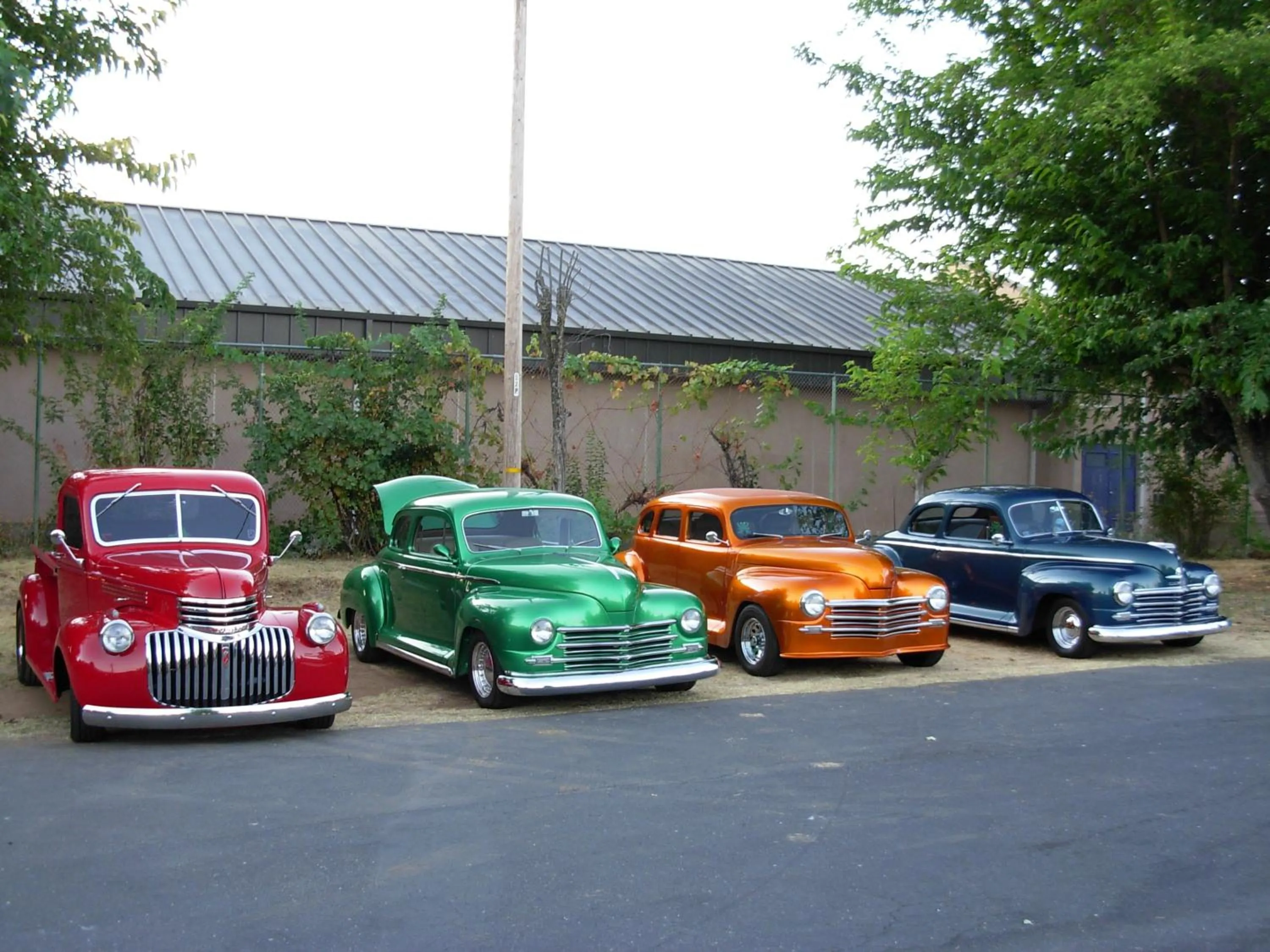 Parking in Jumping Frog Motel