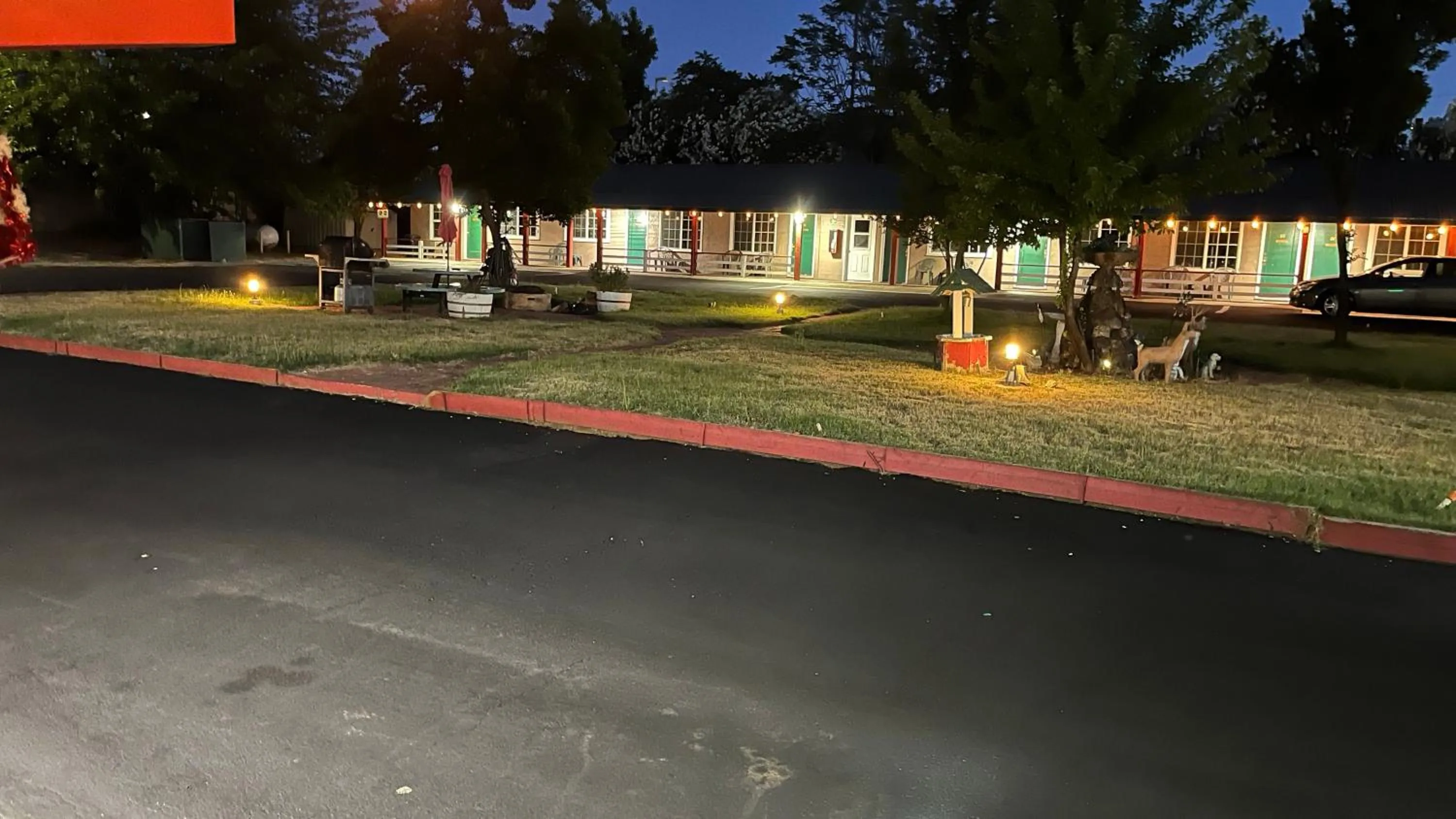 Property building in Jumping Frog Motel