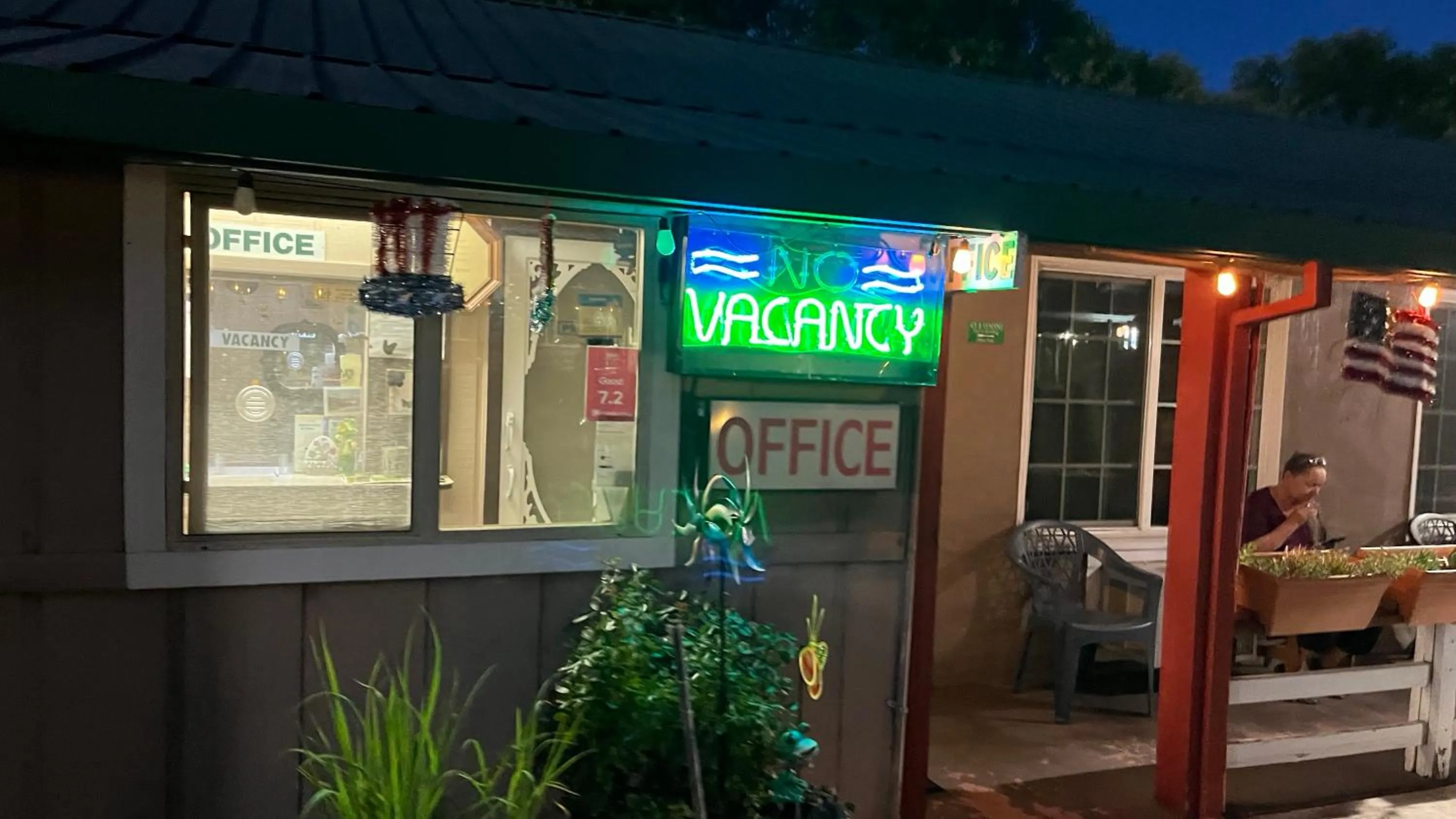 Property building in Jumping Frog Motel