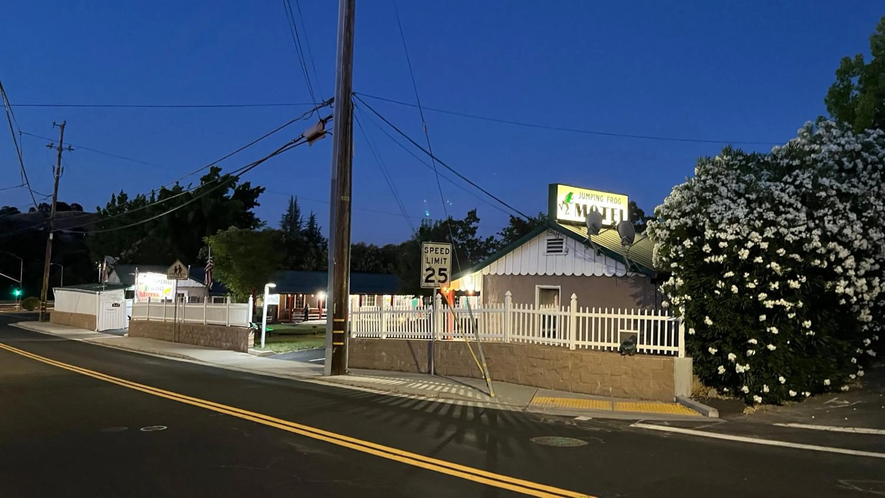 Property building in Jumping Frog Motel