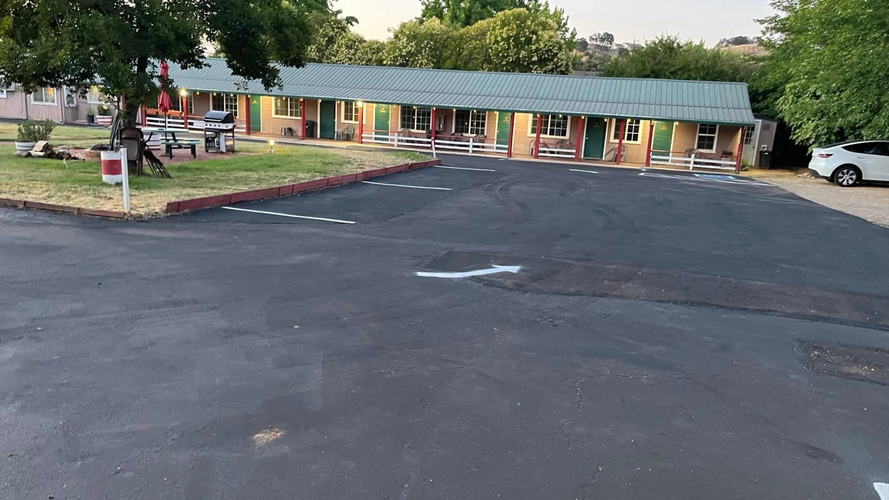 Property building in Jumping Frog Motel