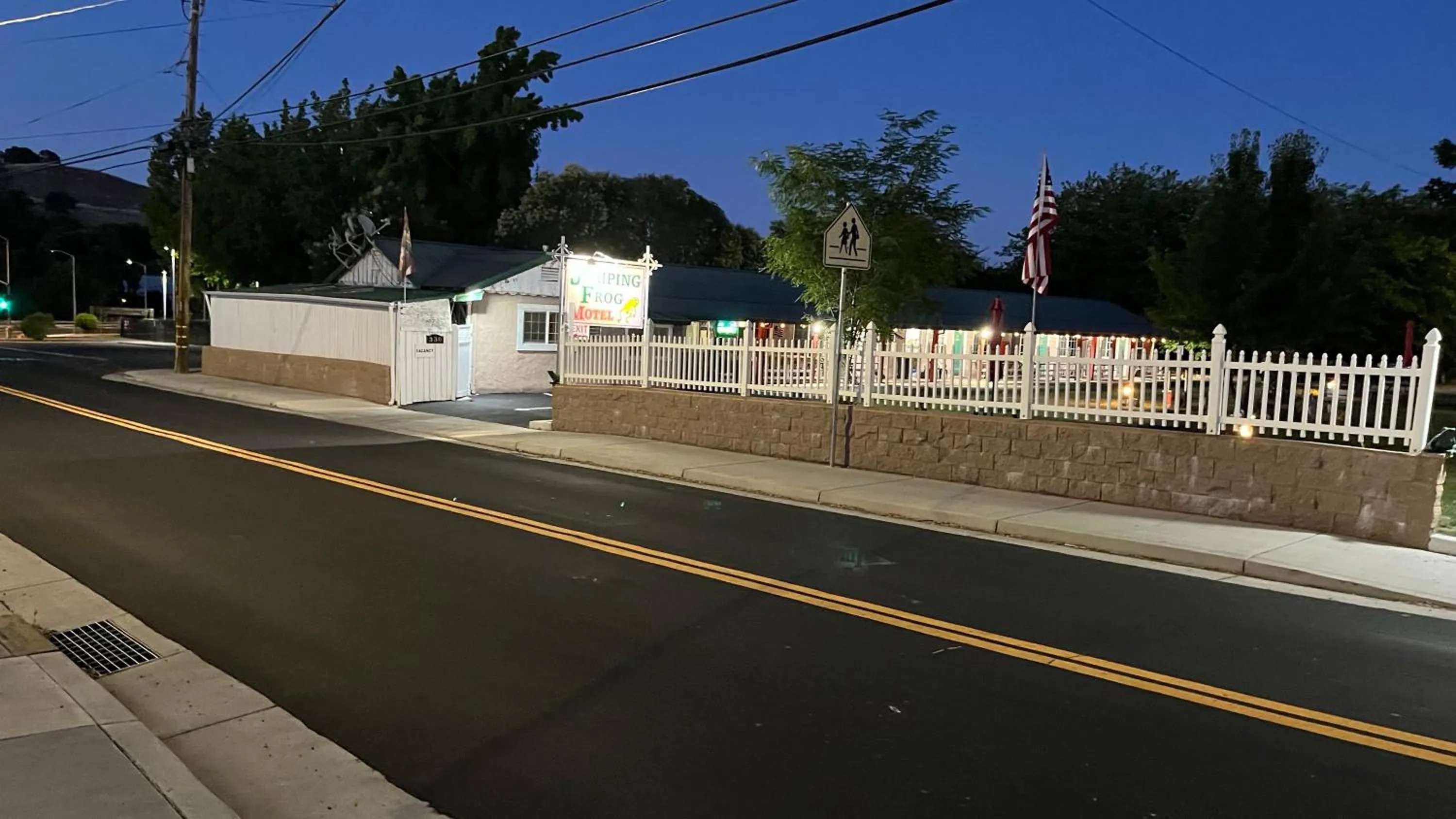 Property building in Jumping Frog Motel