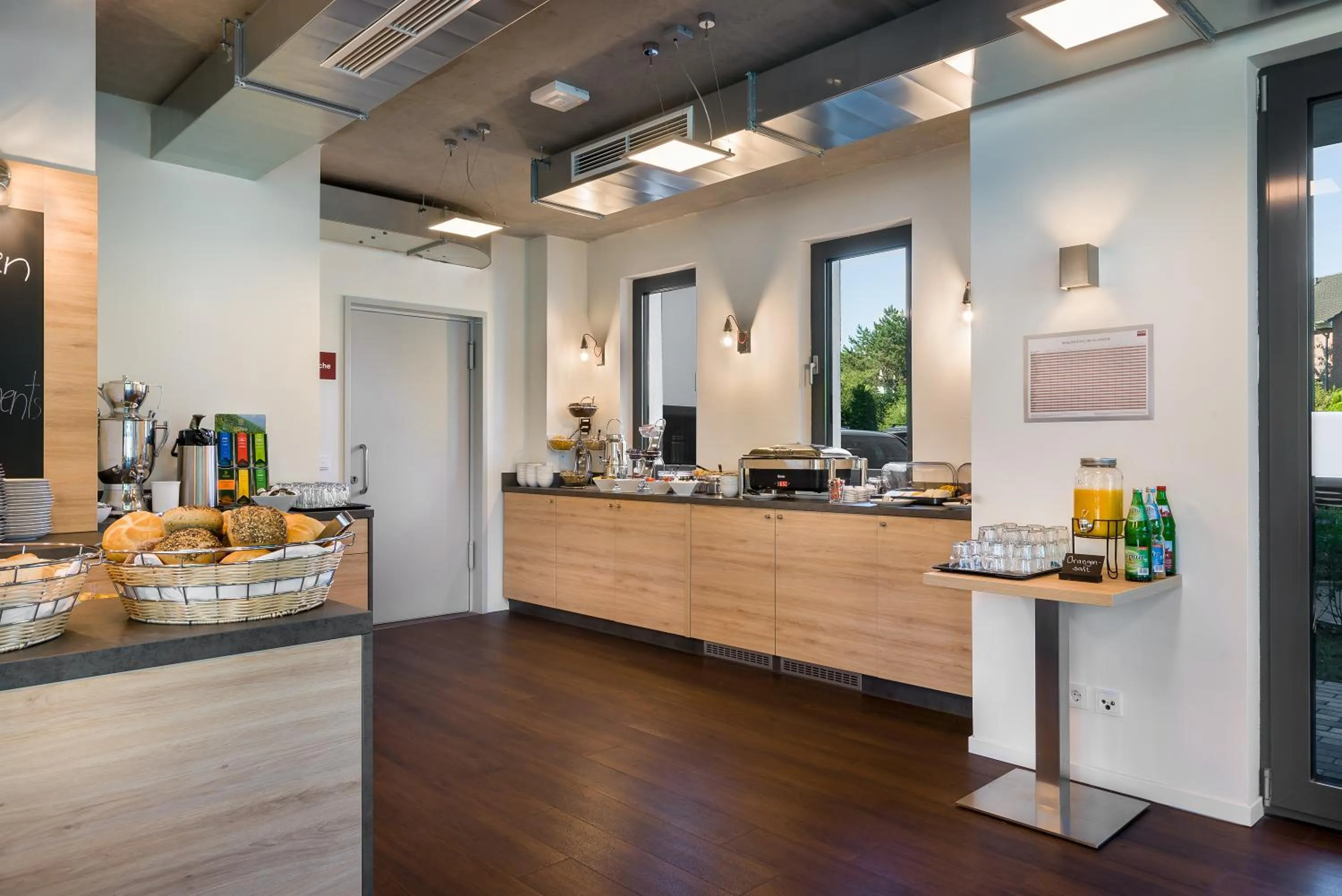 Buffet breakfast in Signature East Hotel Apartment