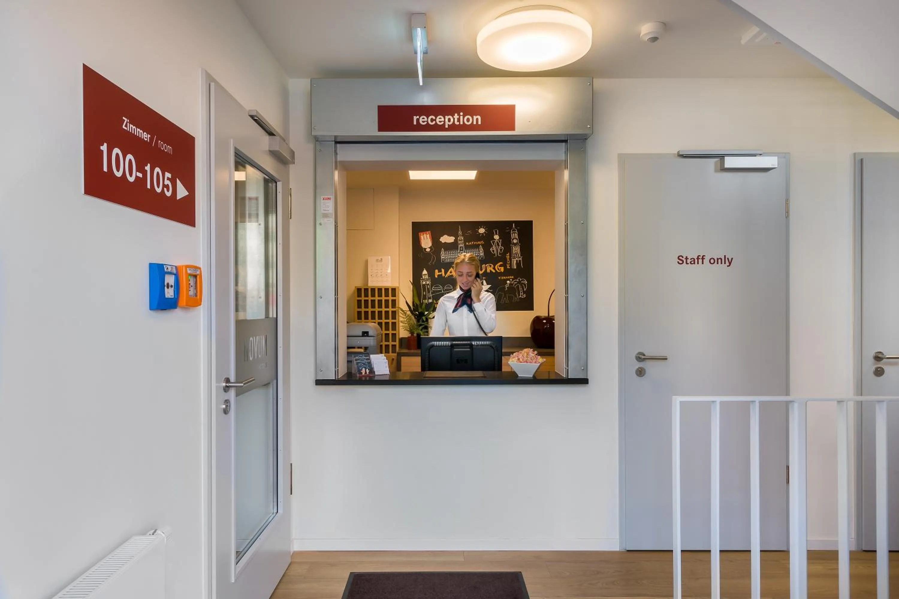 Lobby or reception in Signature East Hotel Apartment