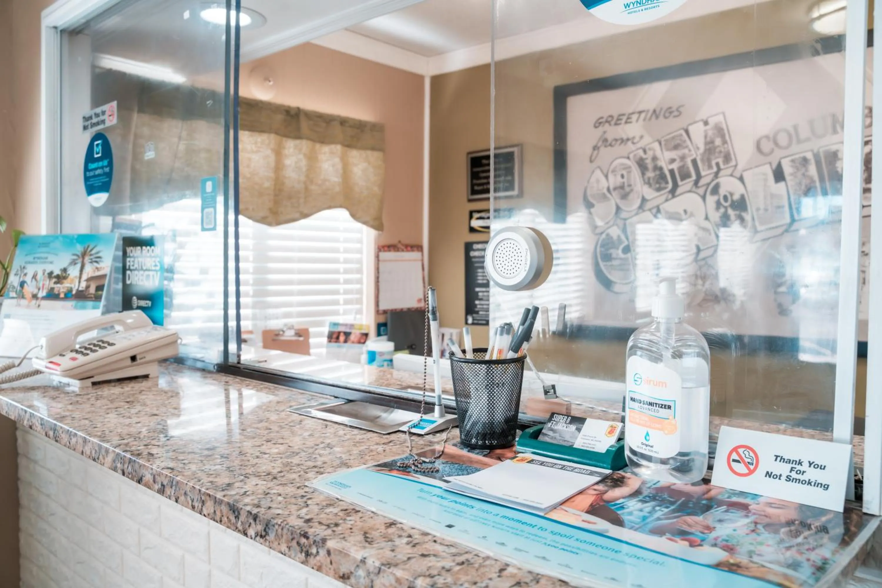 Lobby or reception in Super 8 by Wyndham Columbia/Ft. Jackson SC