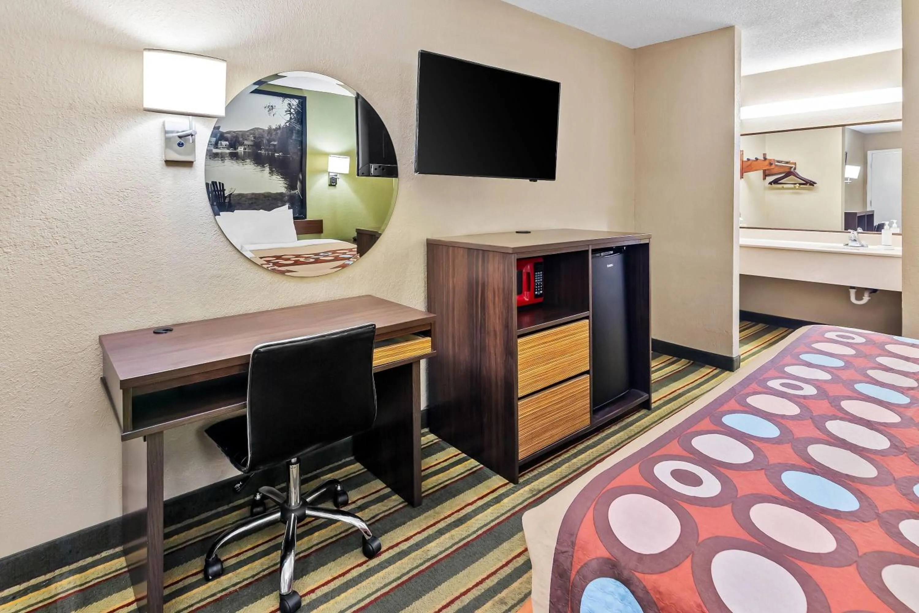 Bed in Super 8 by Wyndham Columbia/Ft. Jackson SC