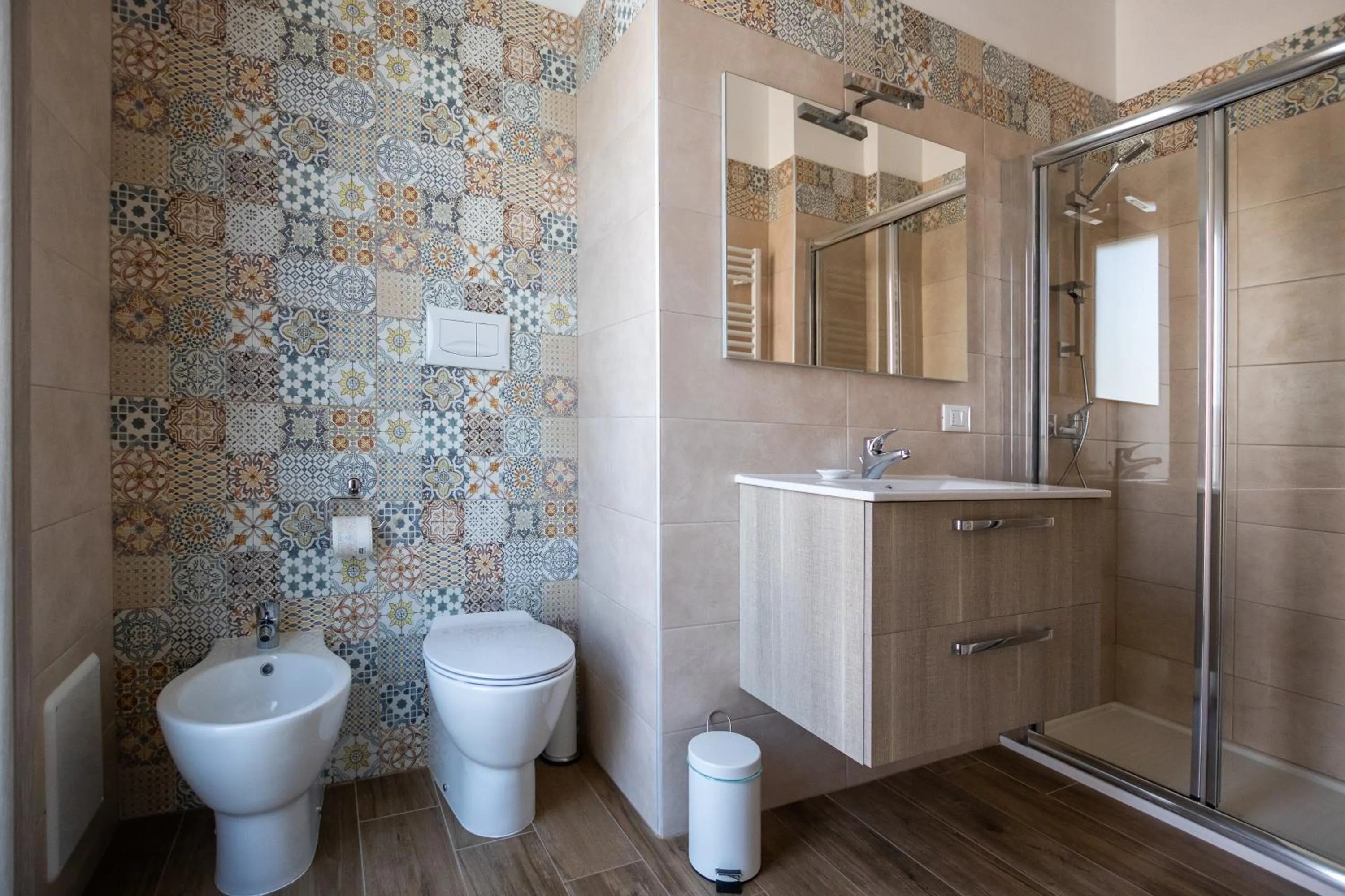 Shower in B&B Bellavista Gallipoli