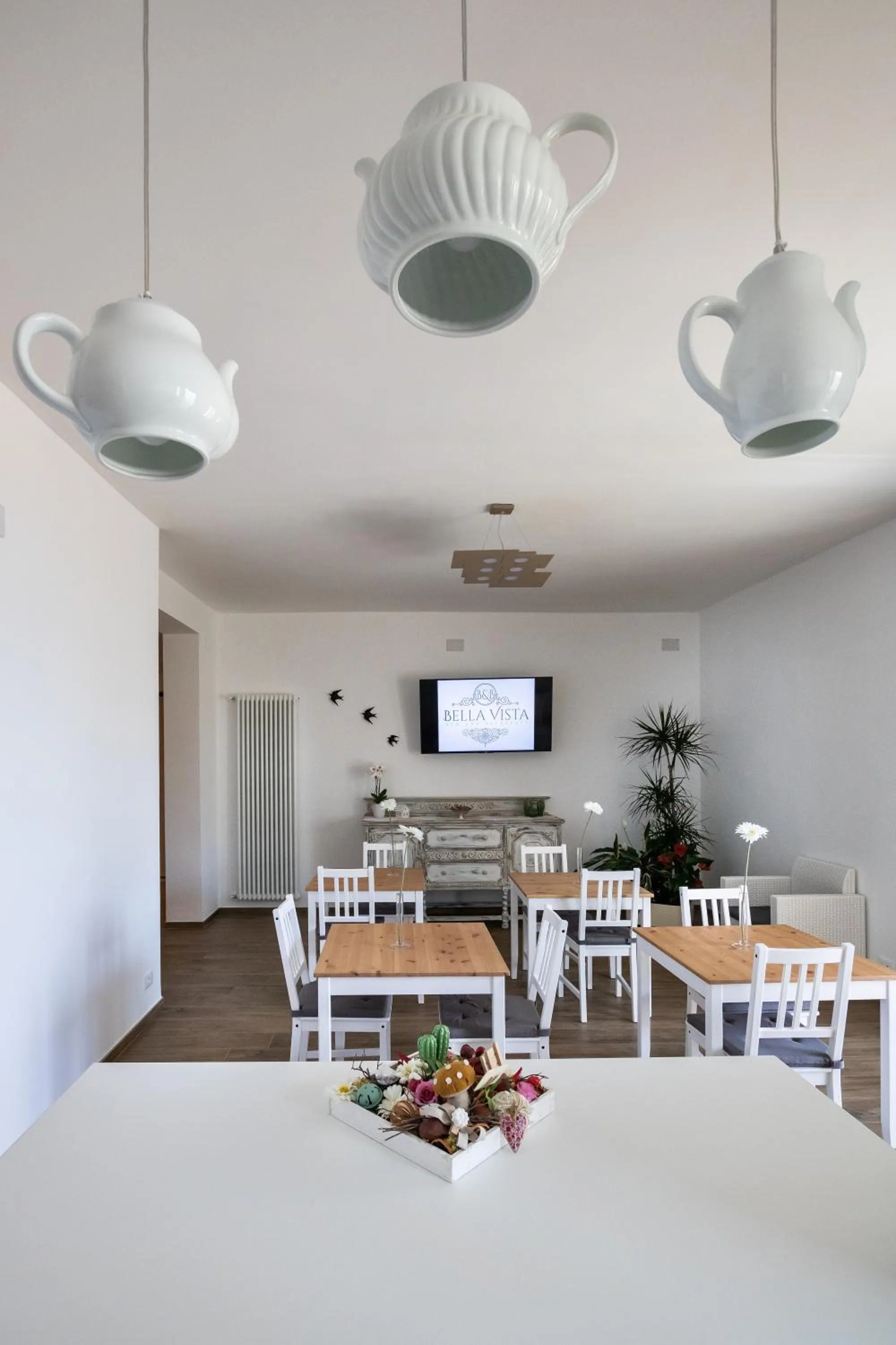 Communal lounge/ TV room in B&B Bellavista Gallipoli