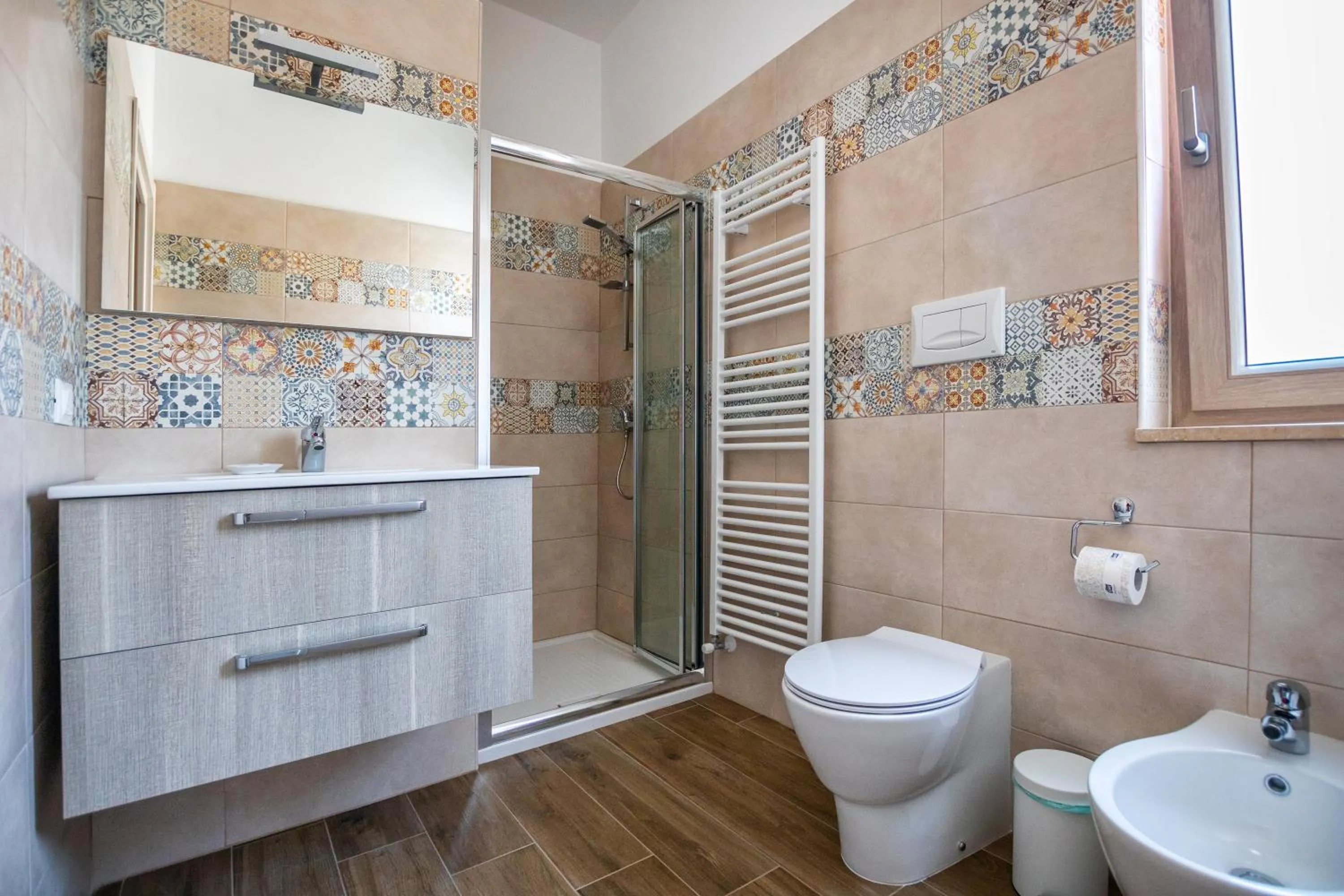 Shower in B&B Bellavista Gallipoli