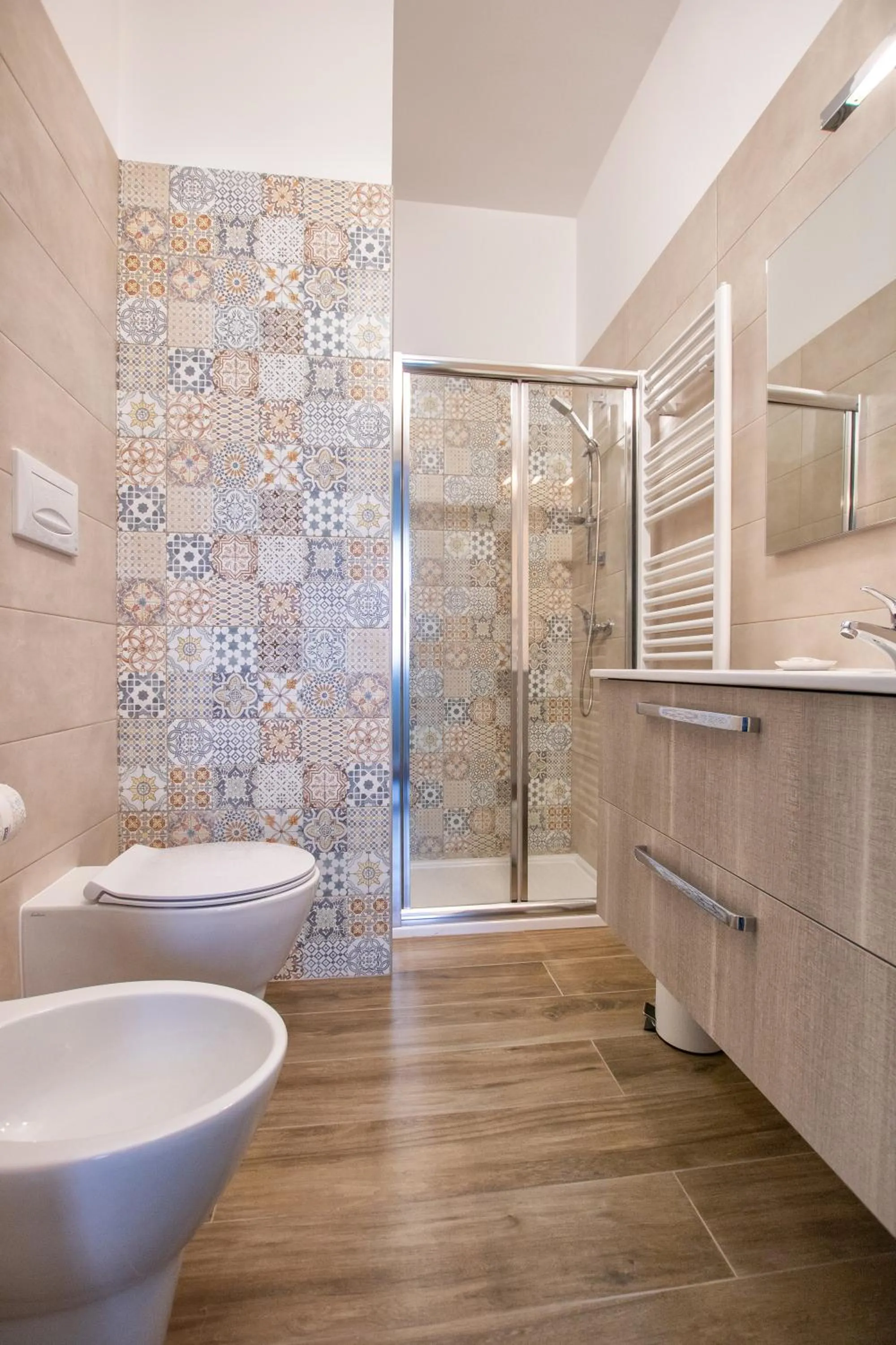 Shower in B&B Bellavista Gallipoli