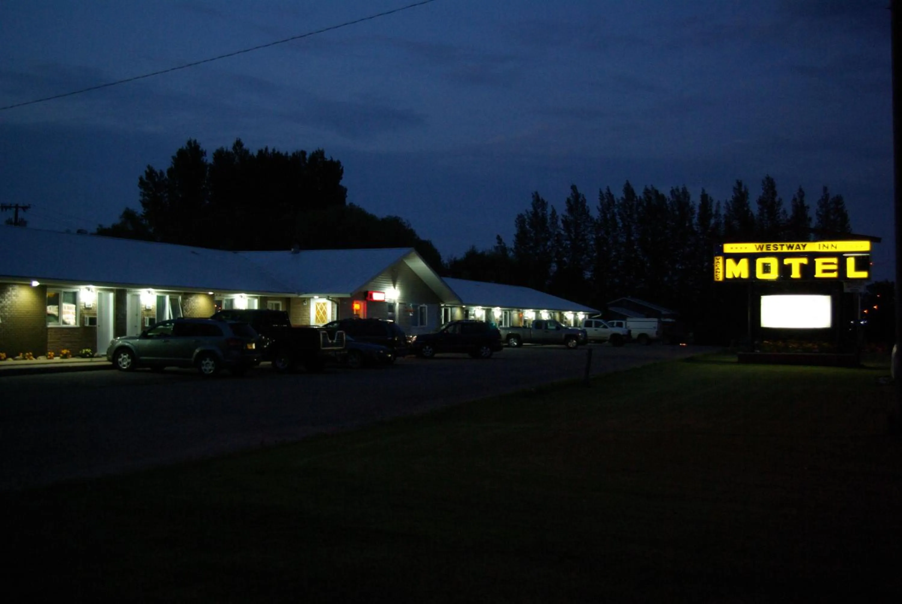 Property building in Westway Inn Motel