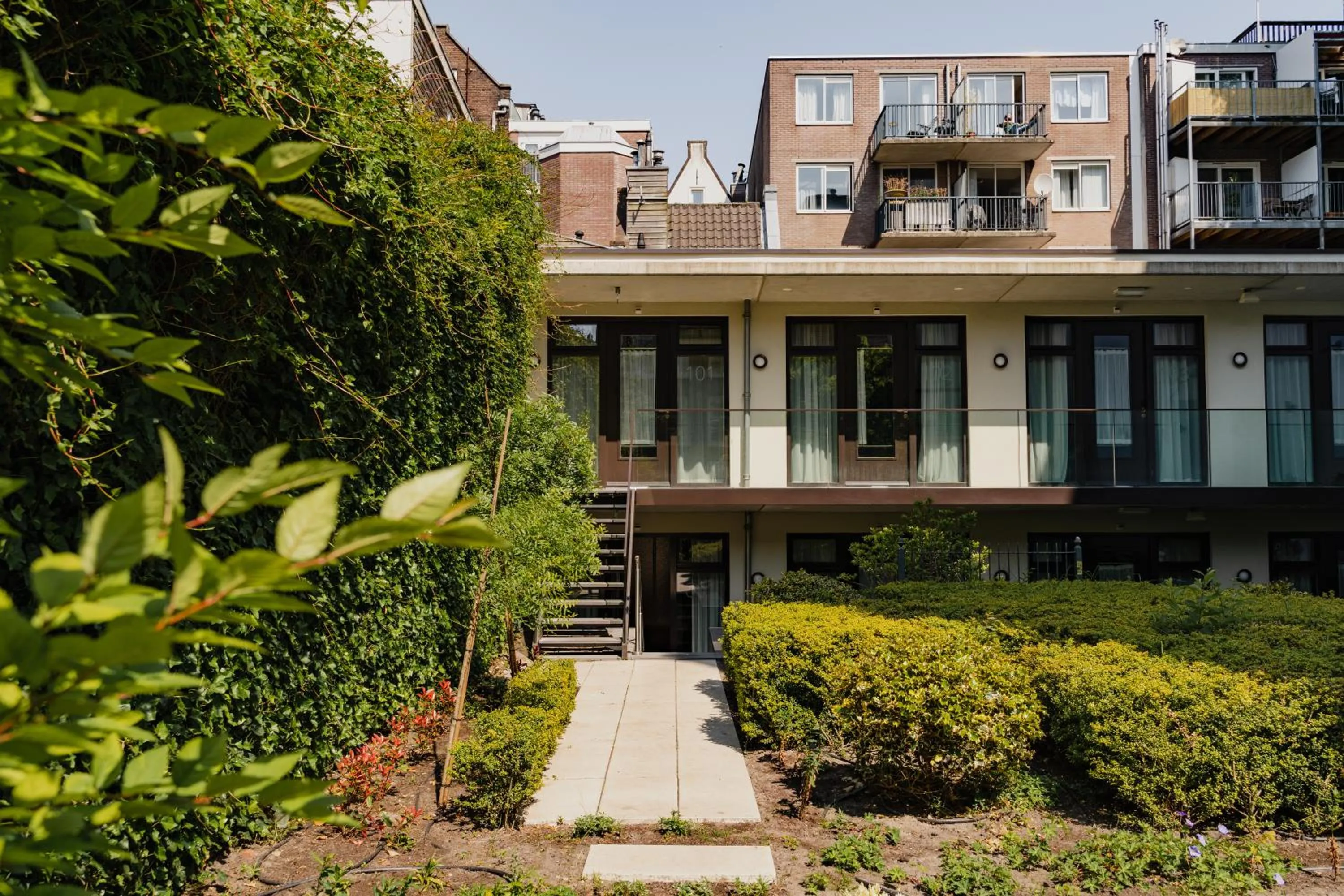 Garden in Hotel Mercier