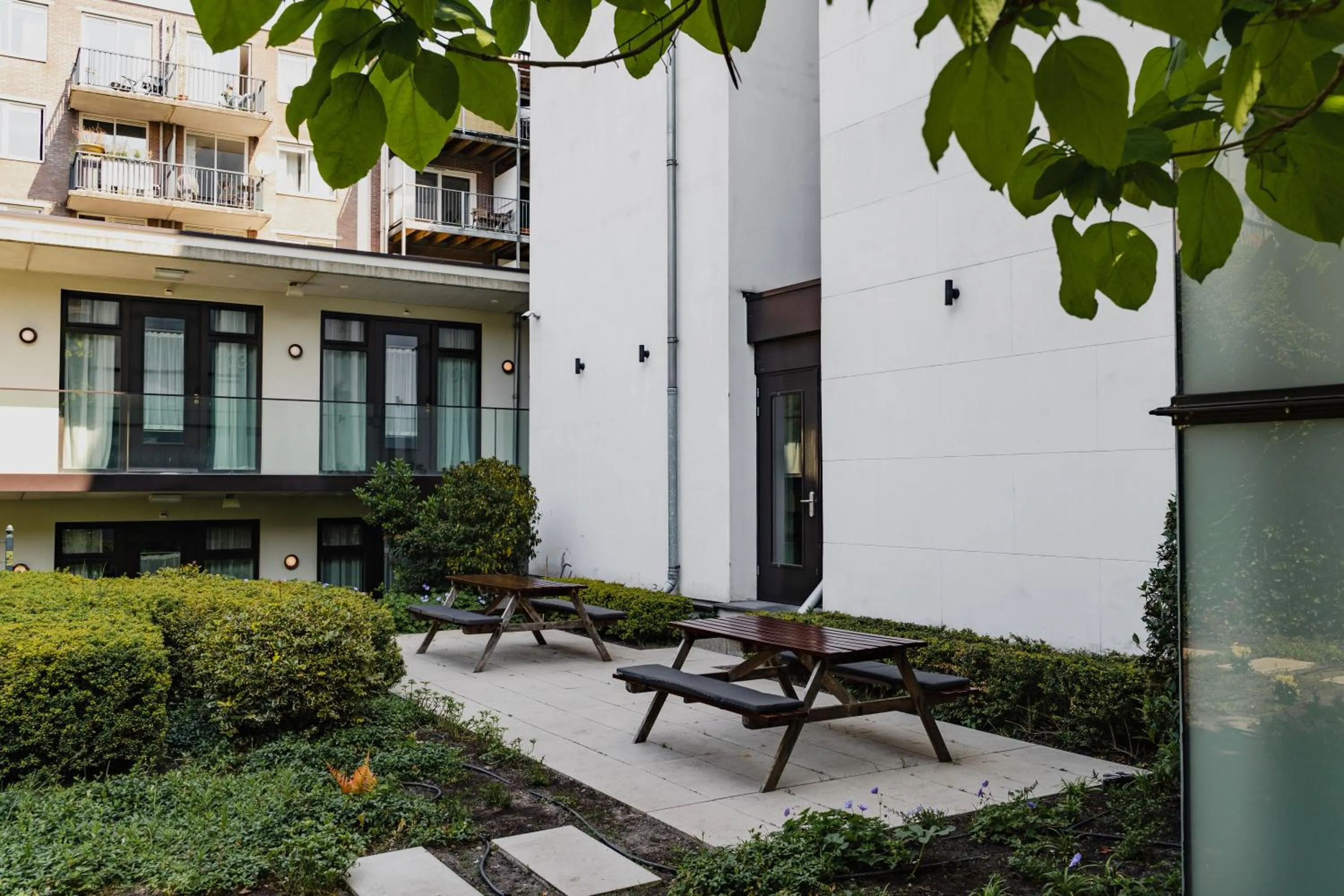 Garden in Hotel Mercier