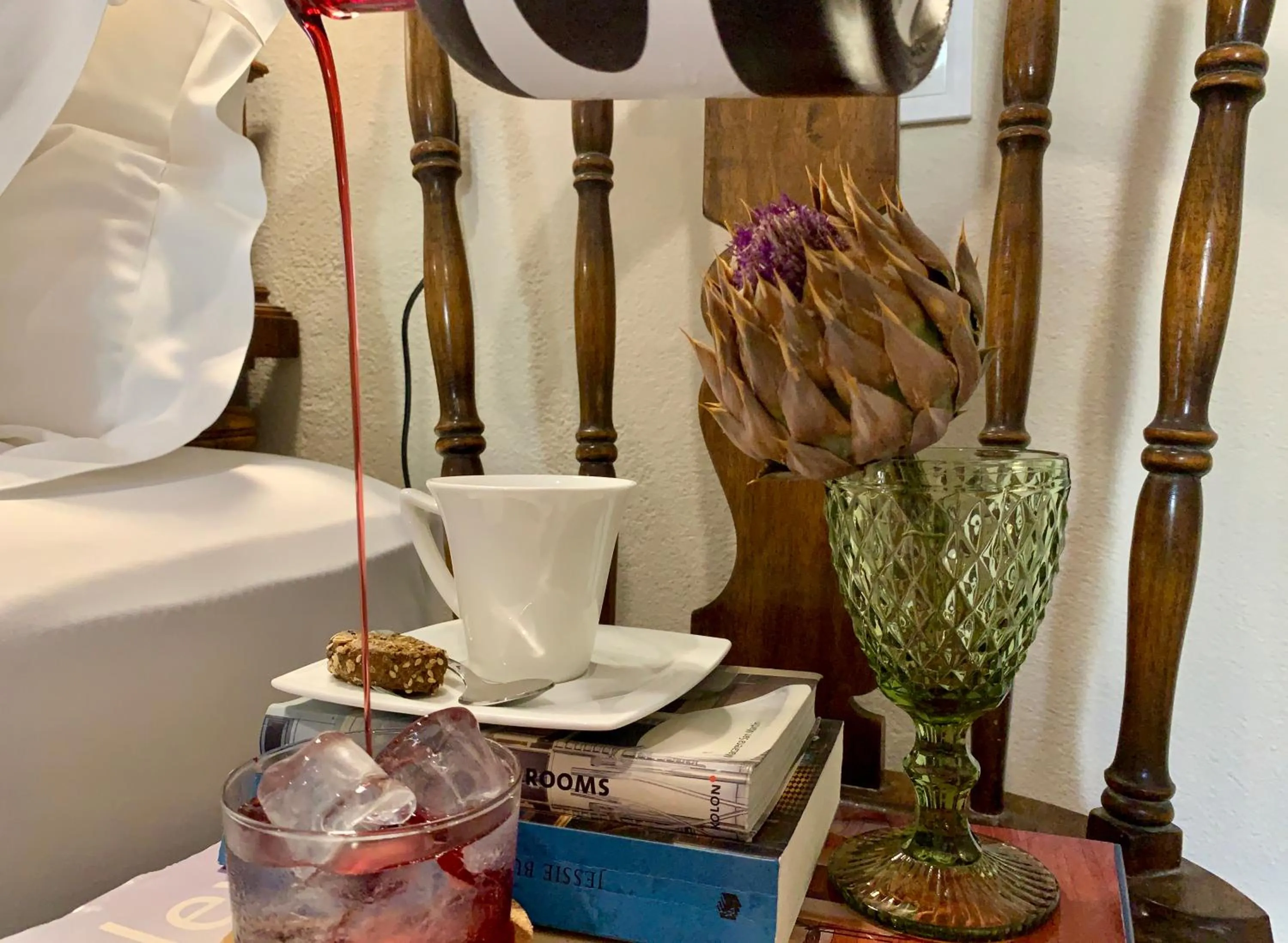 Decorative detail in Villa Vager Mani Hotel