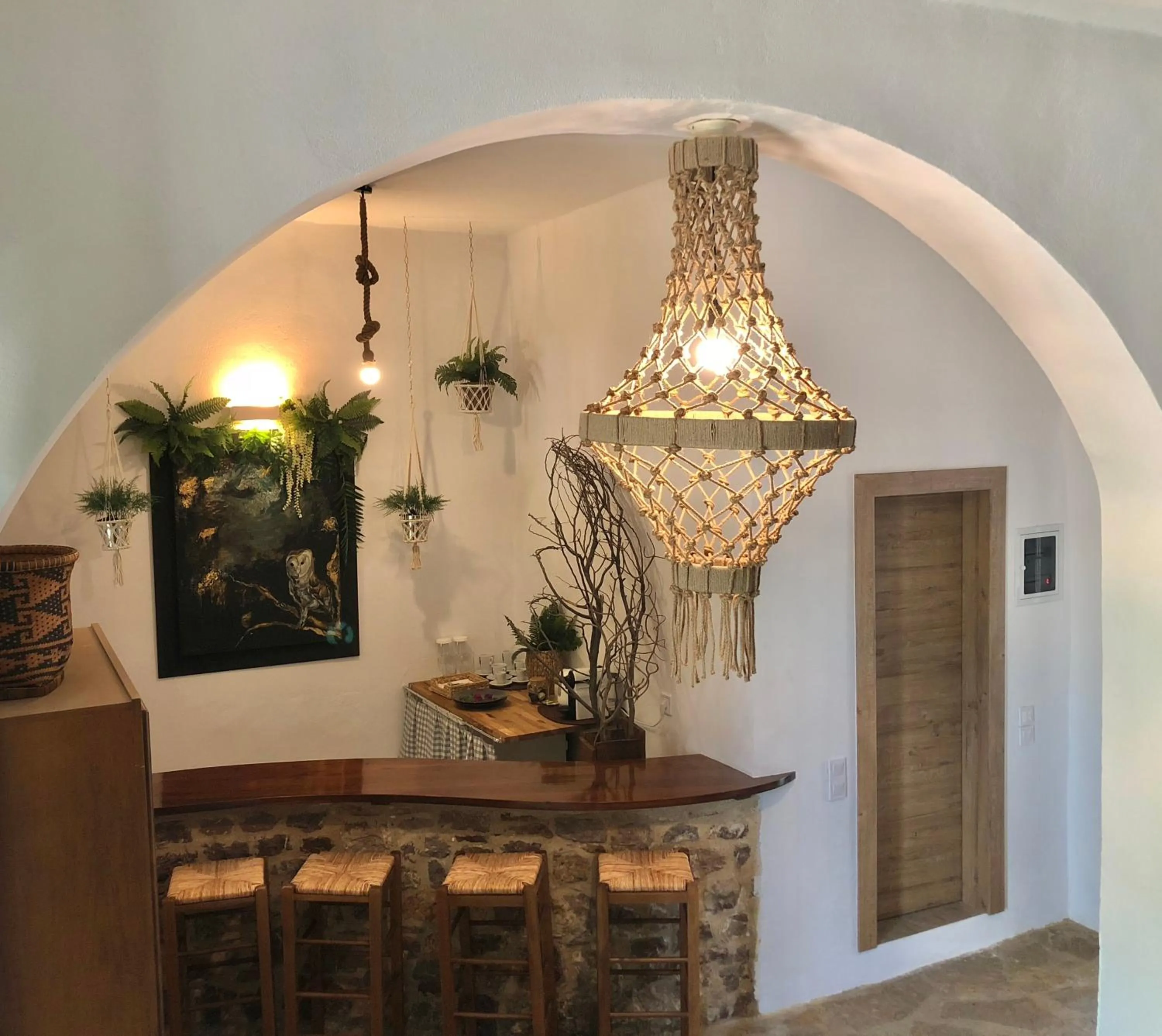 Food and drinks in Villa Vager Mani Hotel