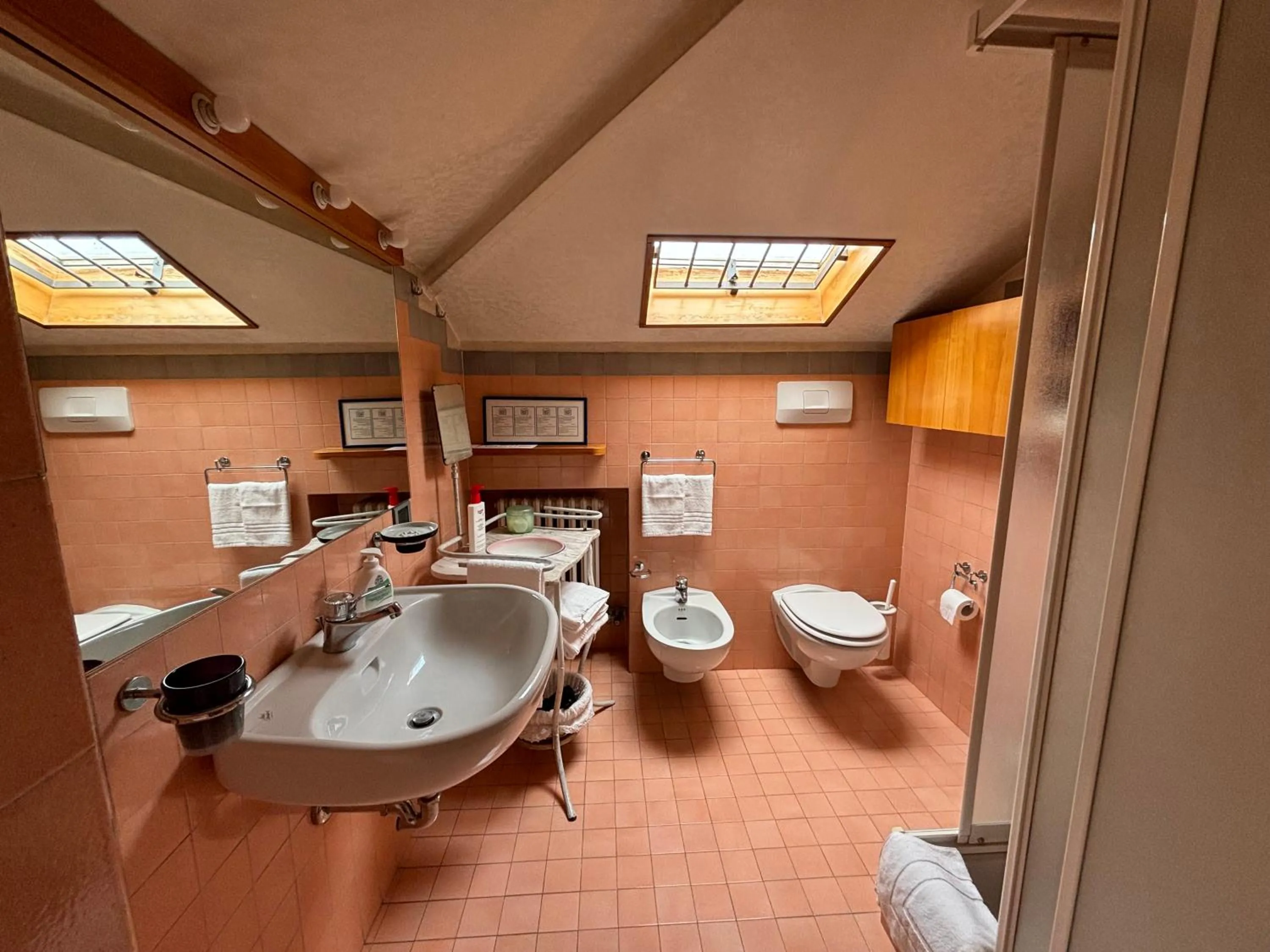 Shower in Attico di charme