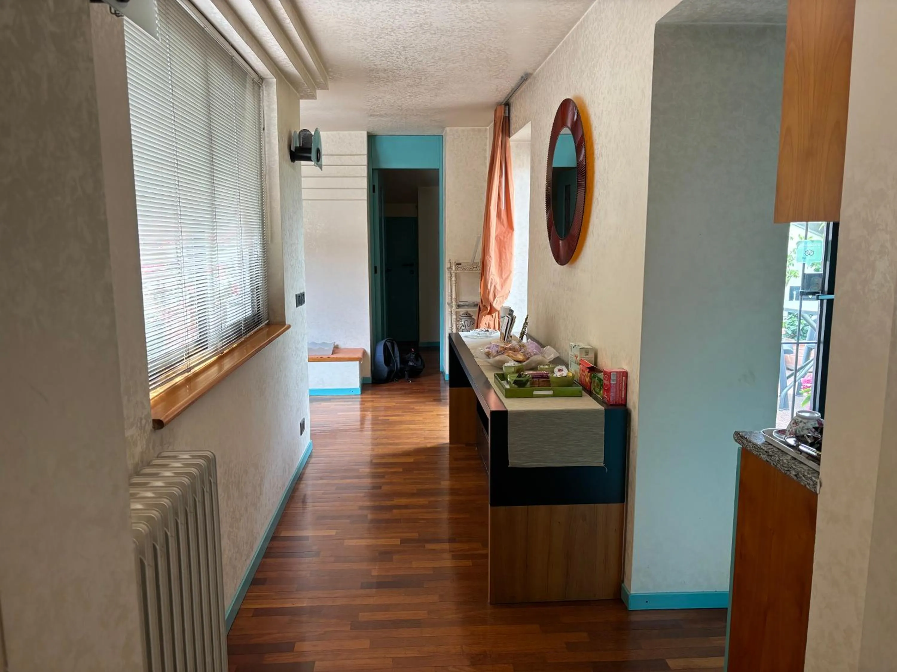 Decorative detail in Attico di charme