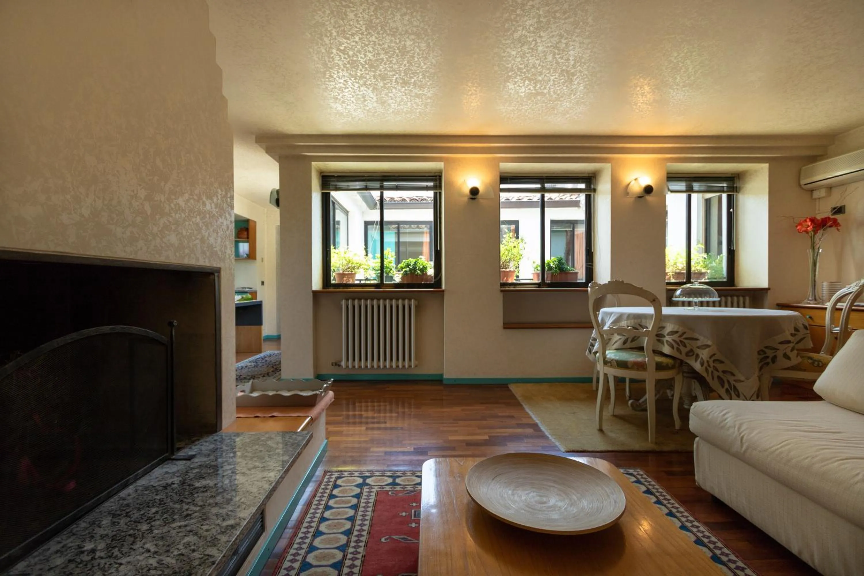 Living room in Attico di charme