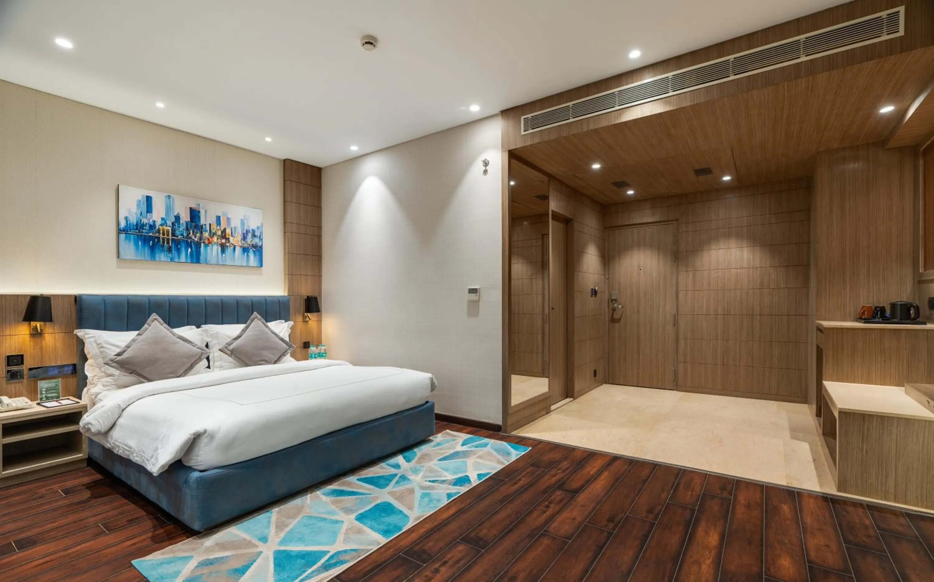 Bed in Goldfinch Retreat Bangalore