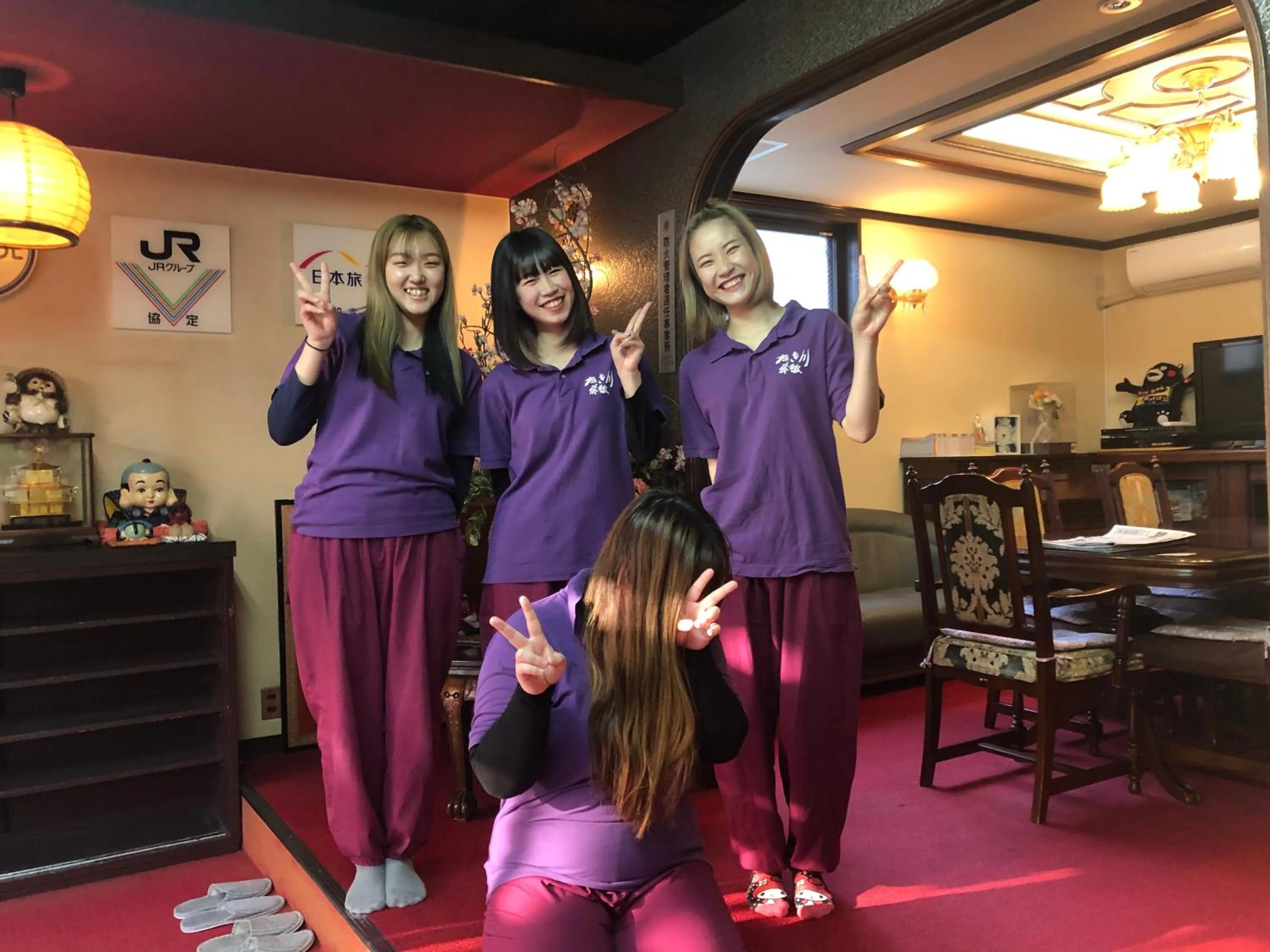 Staff in Takigawa Ryokan