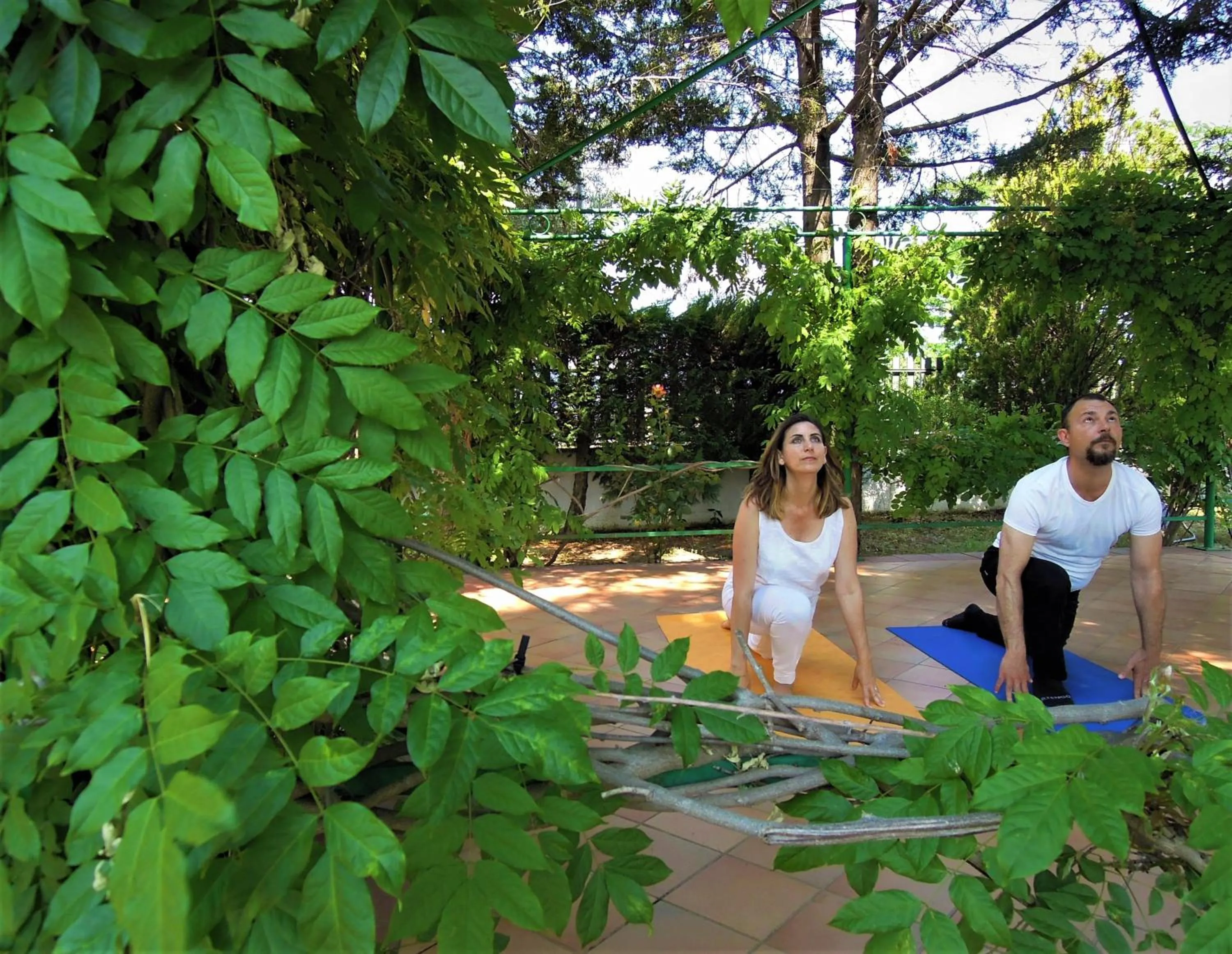 Garden in La dimora di Radha B&B Centro Olistico