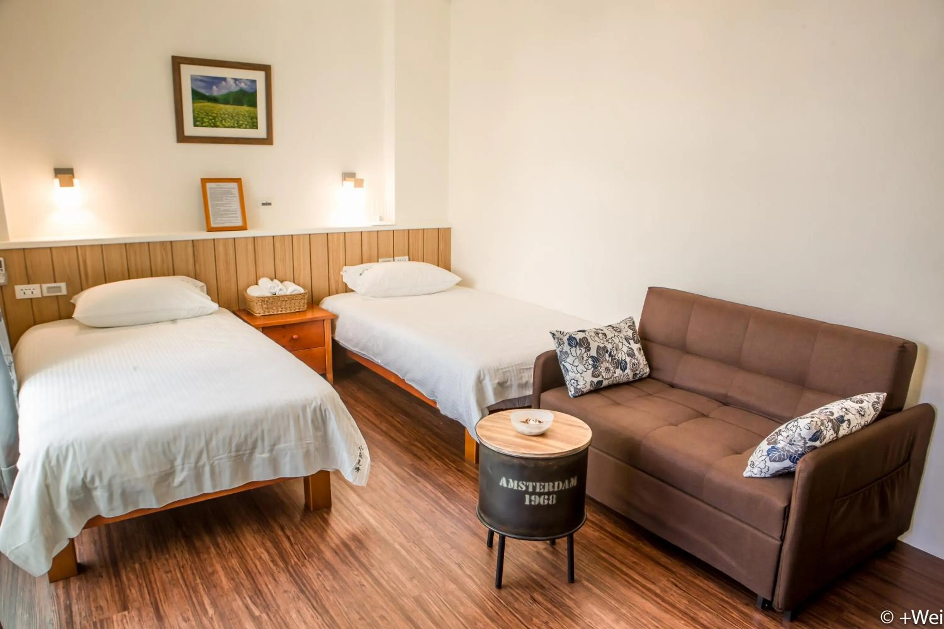 Bed in Shining Forest Hostel