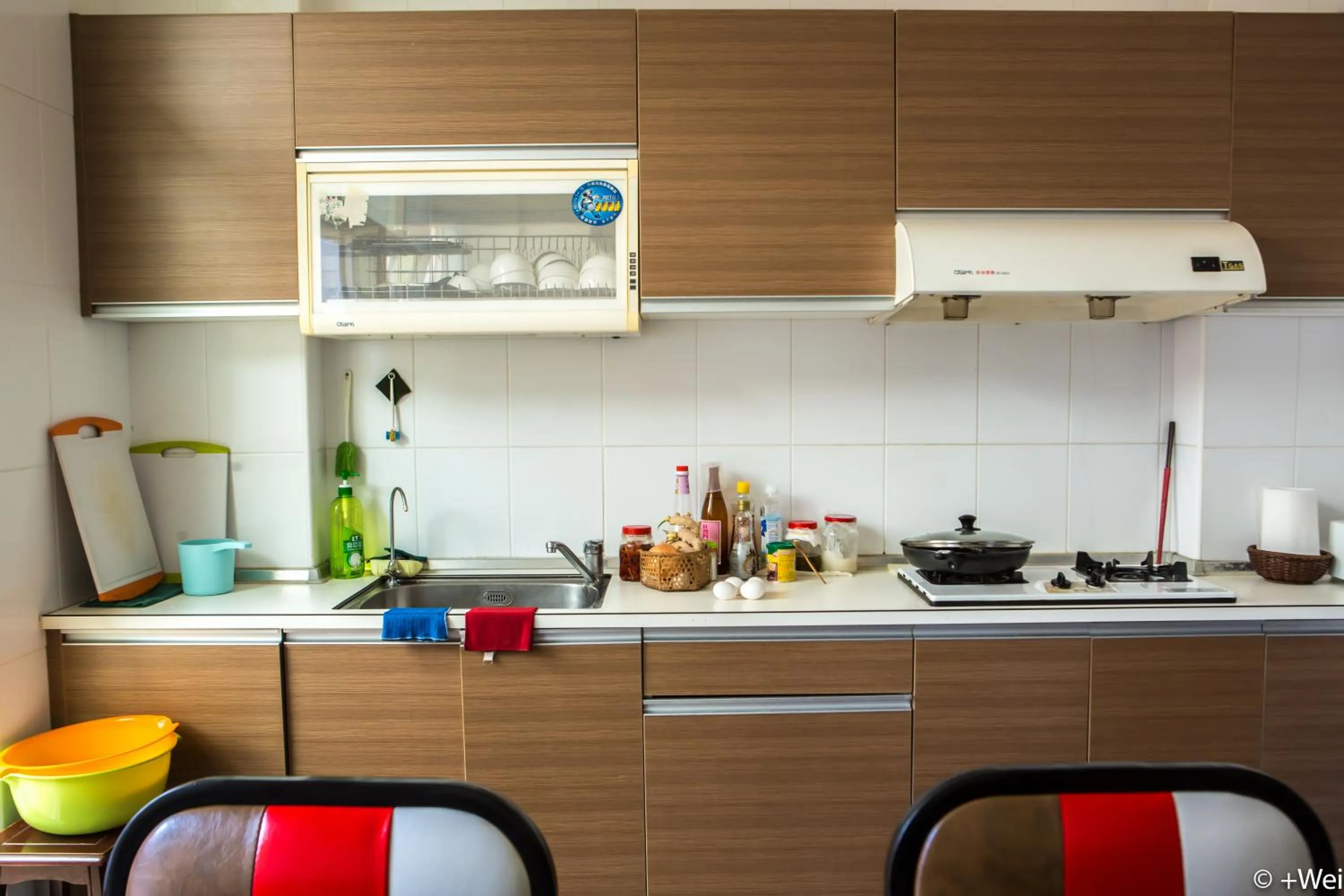 Kitchen or kitchenette, Kitchen/Kitchenette in Shining Forest Hostel