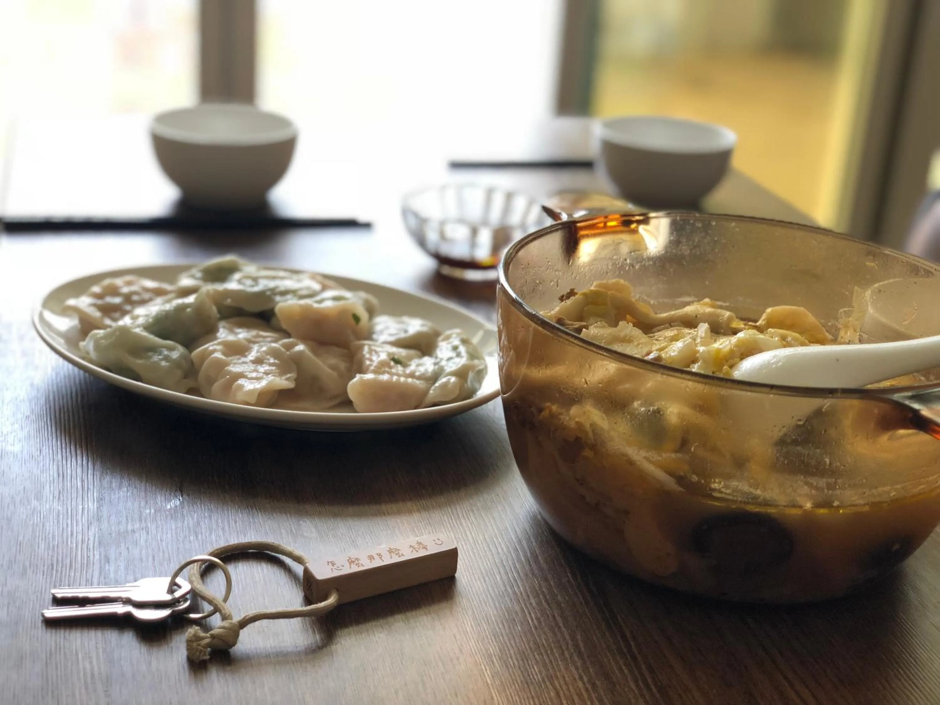 Breakfast in Shining Forest Hostel