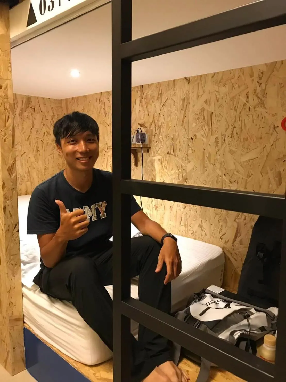 People in Shining Forest Hostel