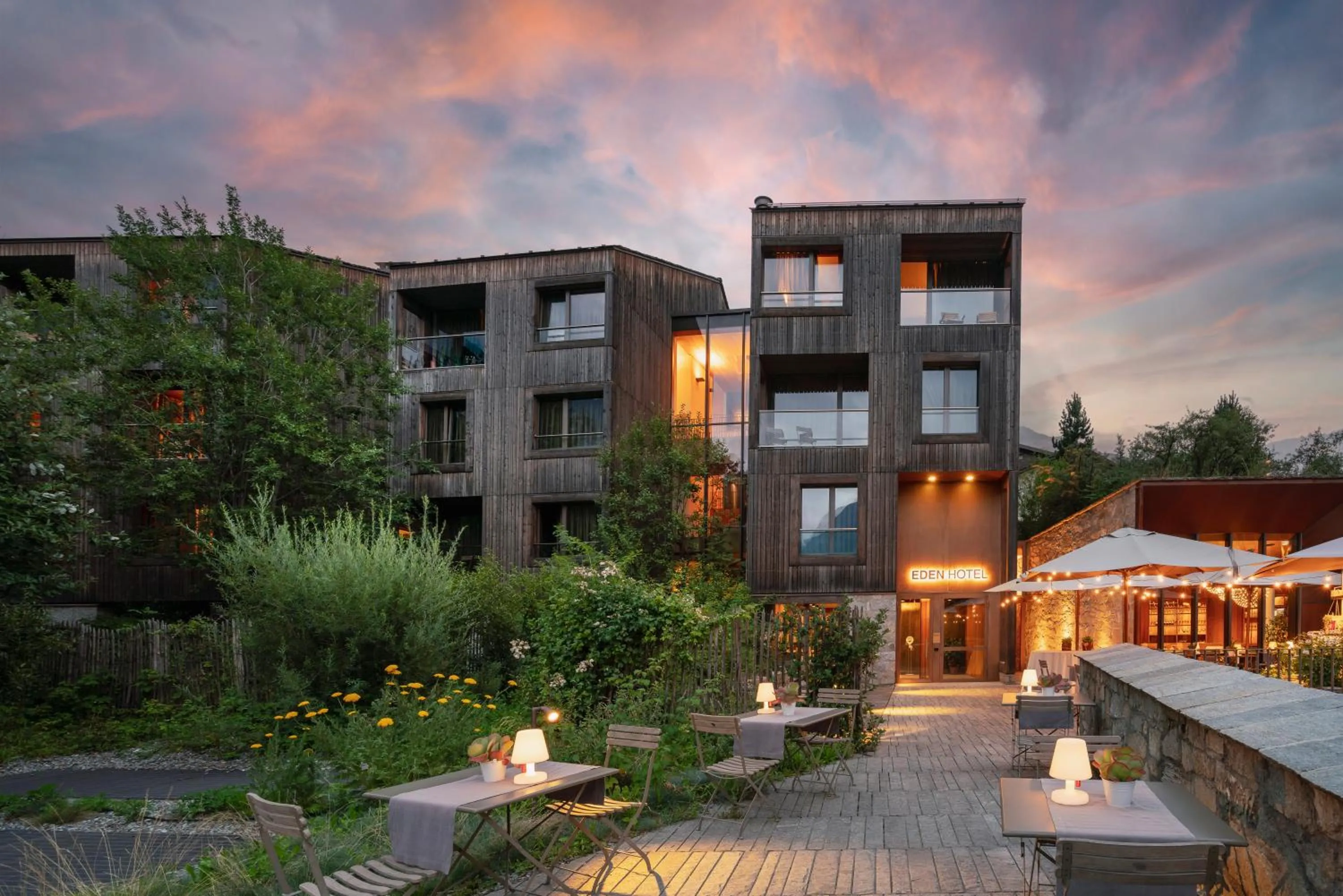 Property building in Eden Hotel