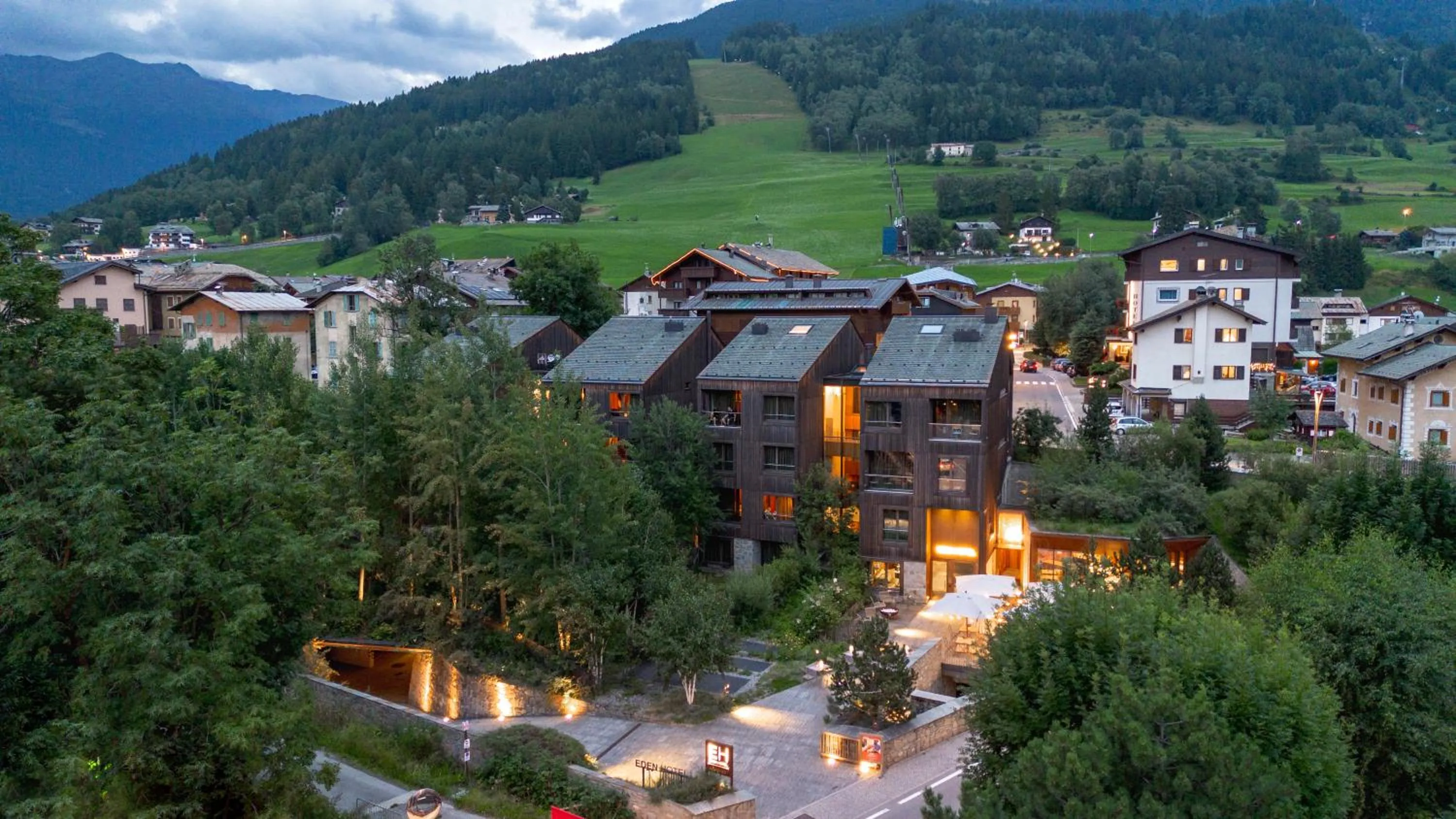 Property building in Eden Hotel