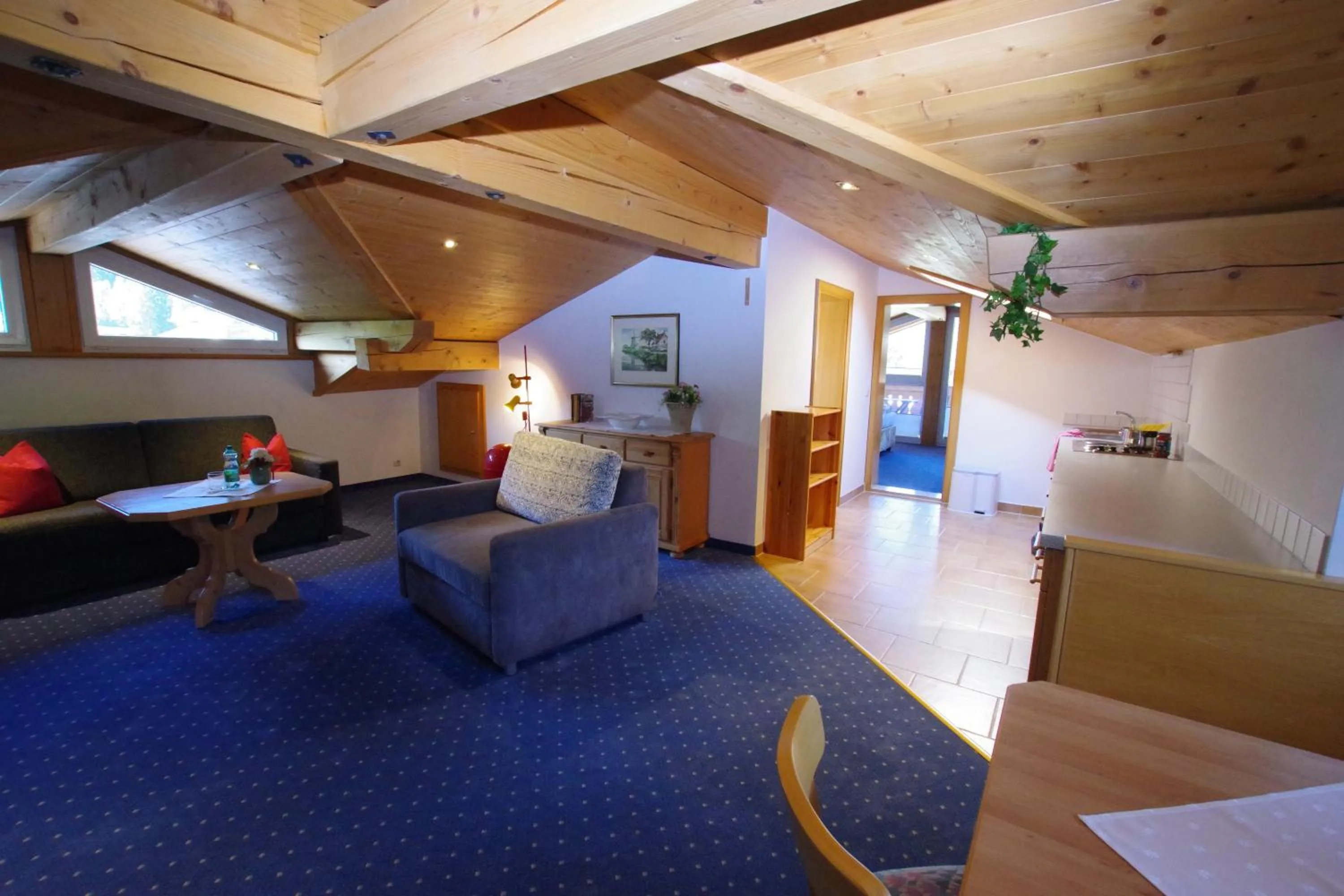 Seating area in Hotel-Pension Heike