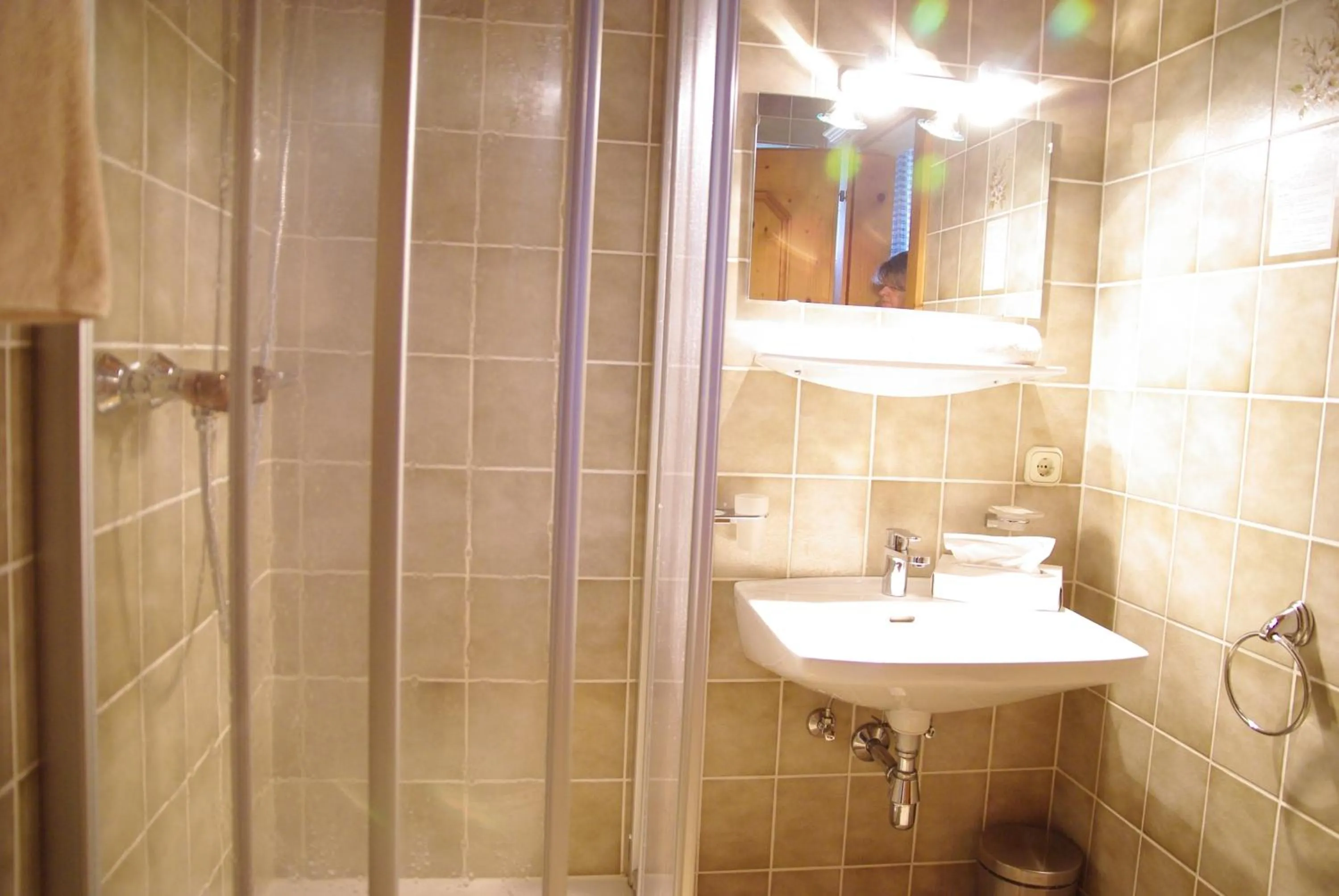 Bathroom in Hotel-Pension Heike