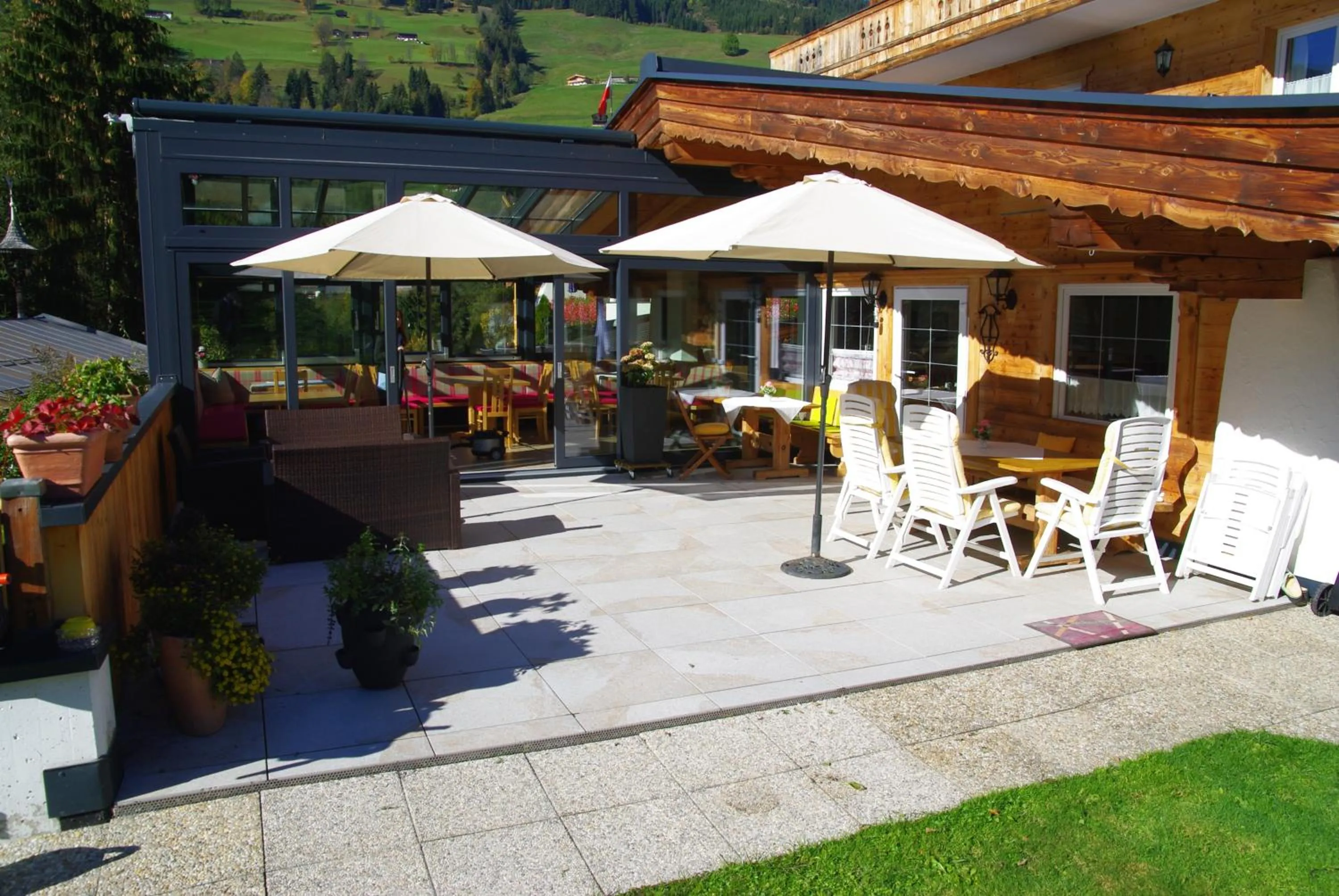 BBQ facilities in Hotel-Pension Heike