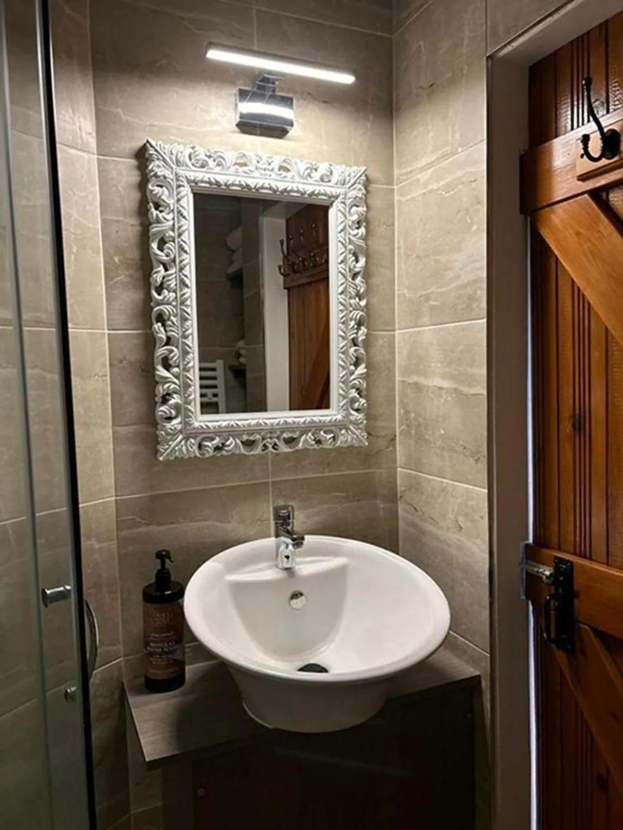 Bathroom in Bridge of Cally Hotel