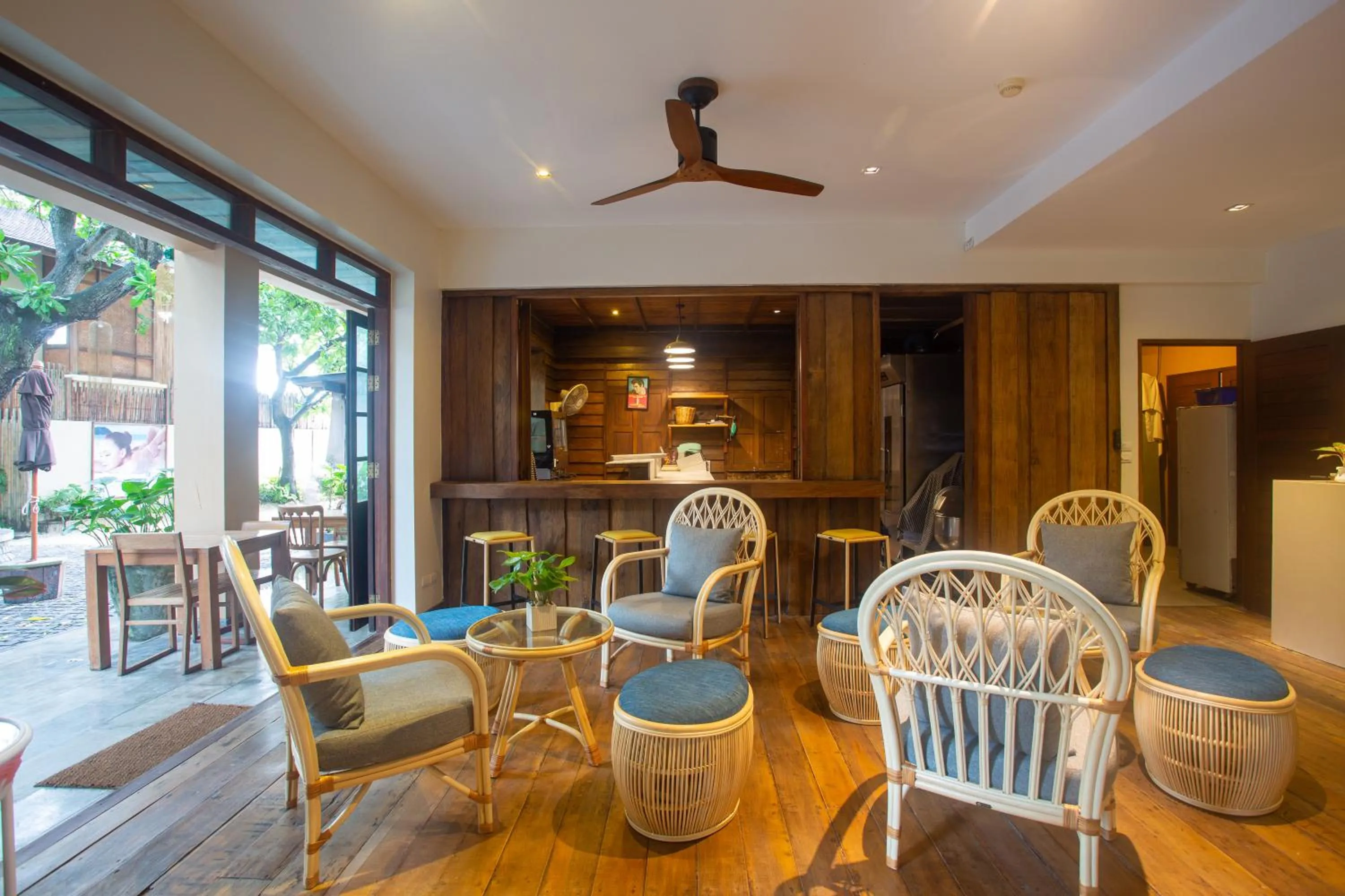 Lobby or reception in Buri Rasa Village Phangan