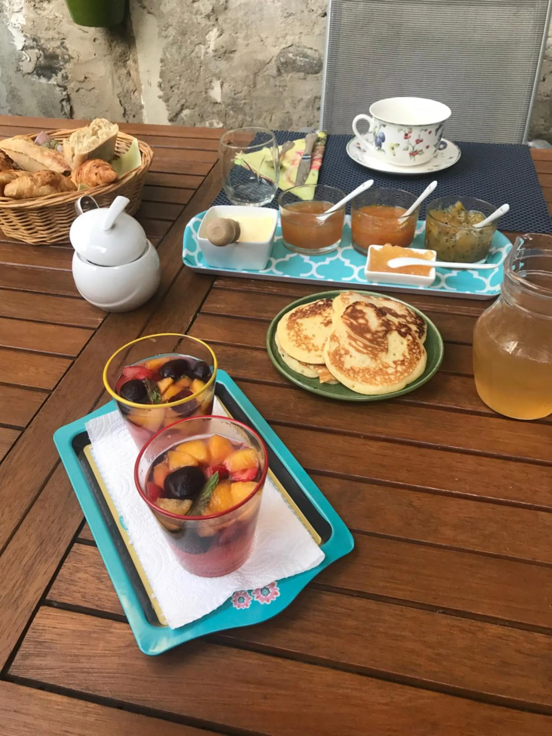 Food and drinks in Casa Mia