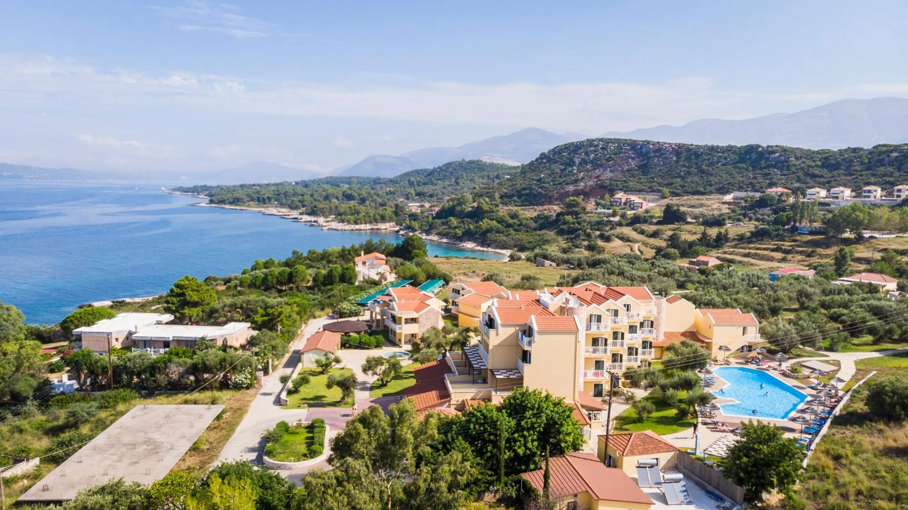Bird's eye view in Lassi Hotel