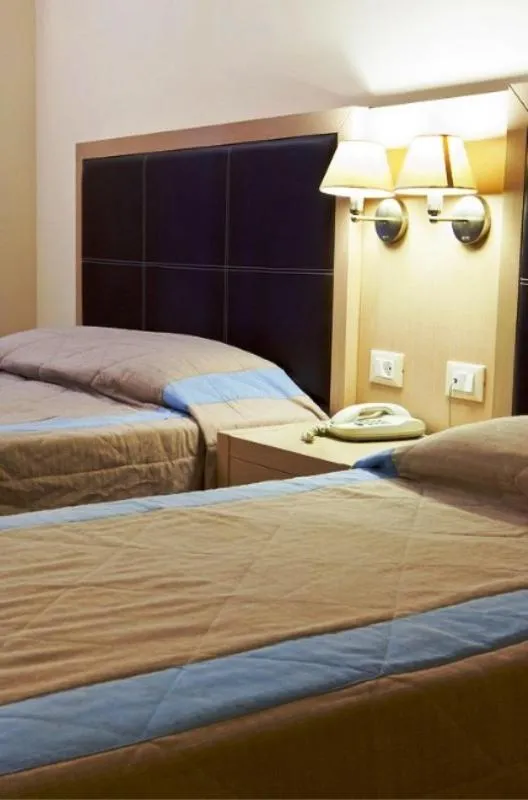 Decorative detail, Bed in Lassi Hotel