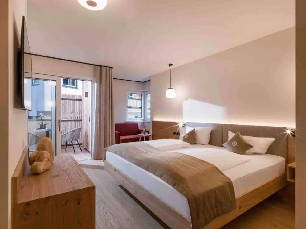 Bed in Hotel Sonnschein