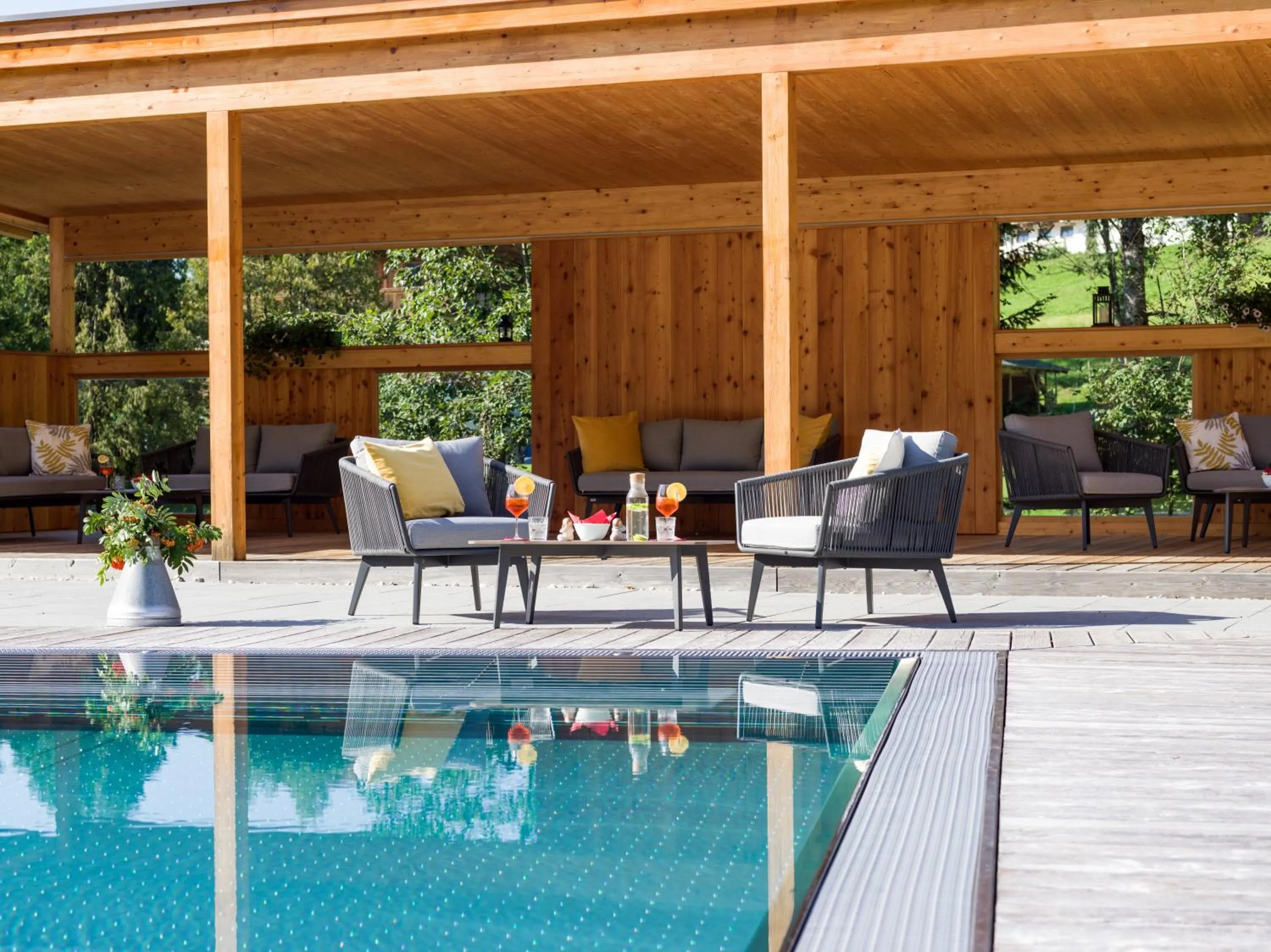 Patio in Hotel Sonnschein